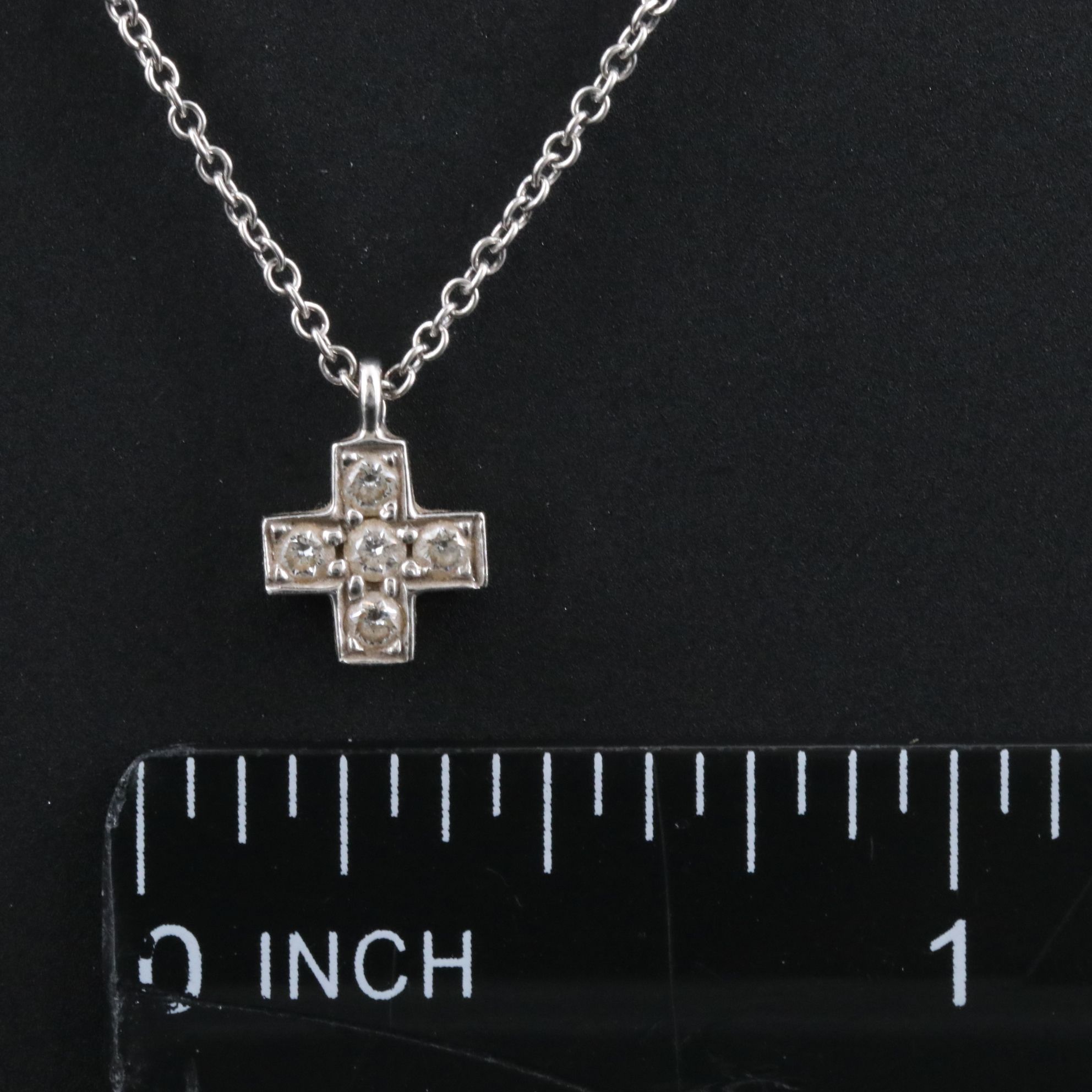 Tiffany & Co. Platinum Cruciform Cross Necklace