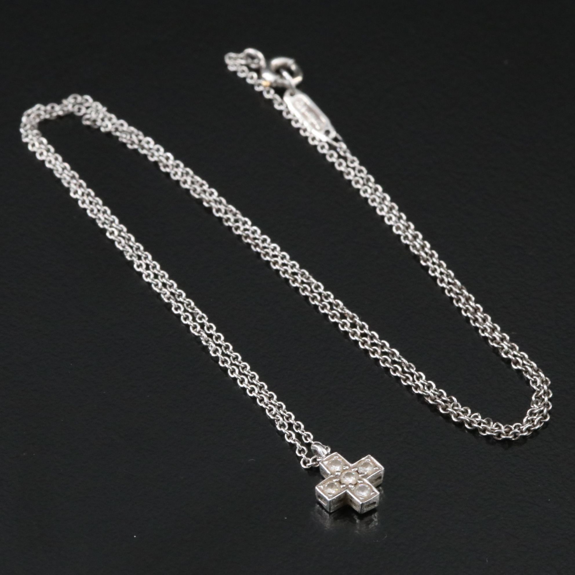 Tiffany & Co. Platinum Cruciform Cross Necklace