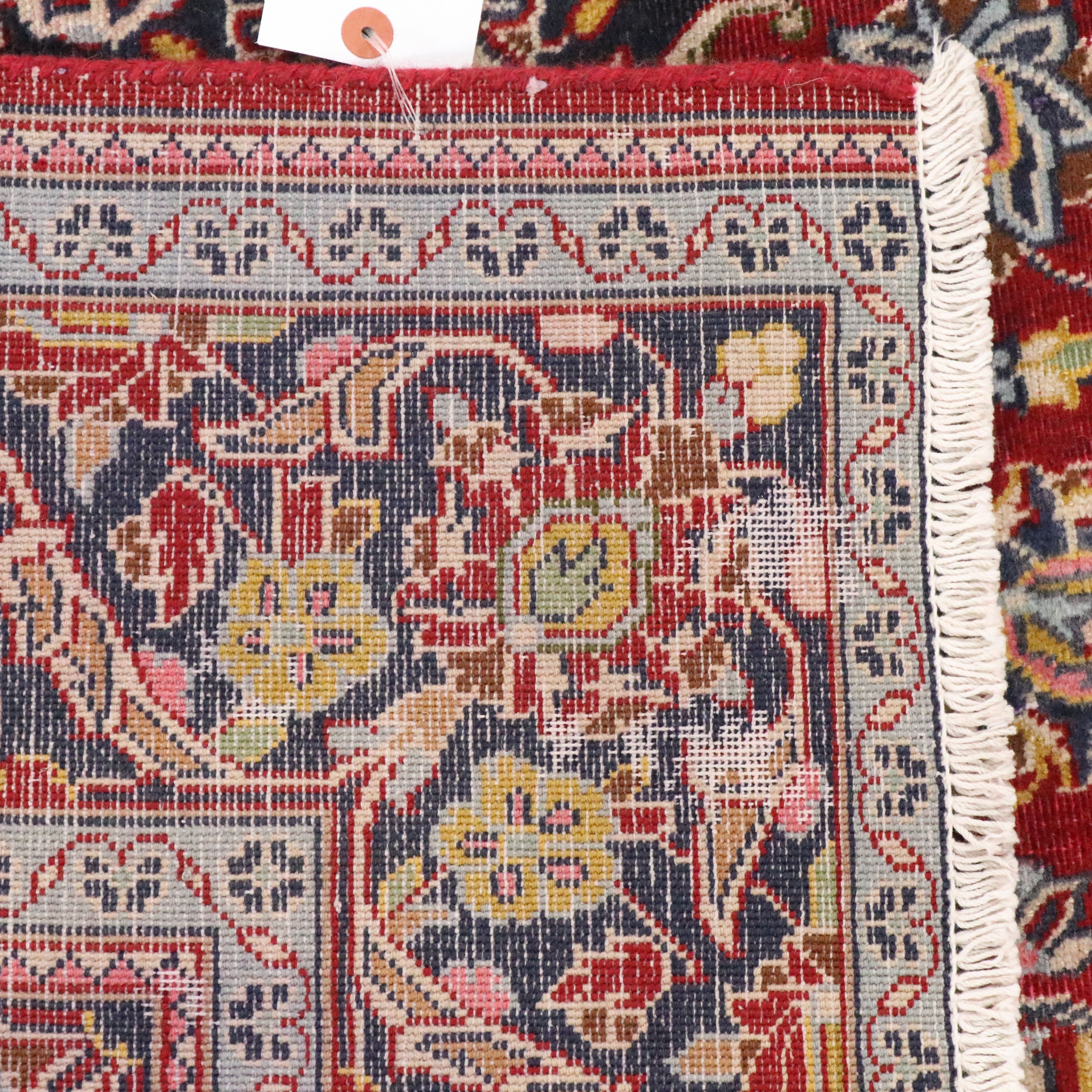 4'6 x 6'7 Hand-Knotted Persian Tabriz Area Rug