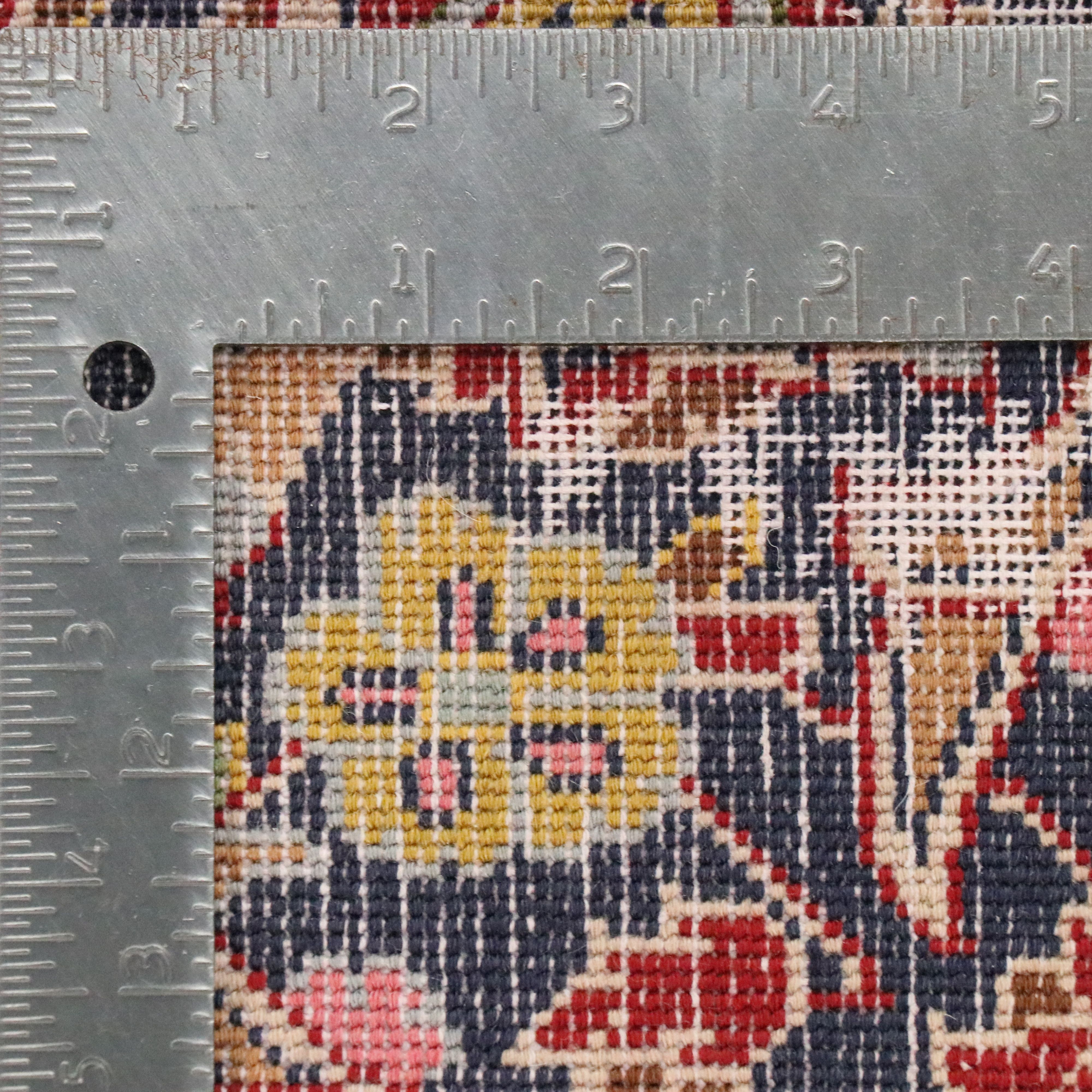 4'6 x 6'7 Hand-Knotted Persian Tabriz Area Rug