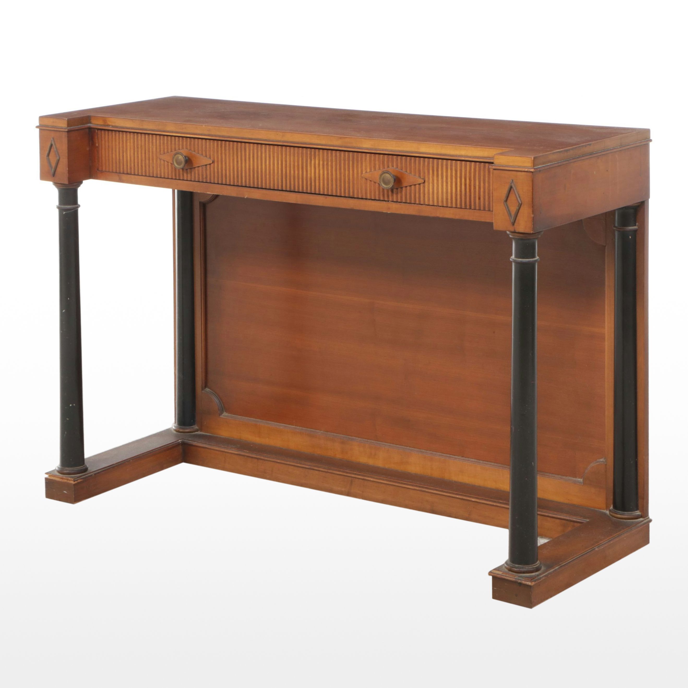 Saginaw Walnut Console Table