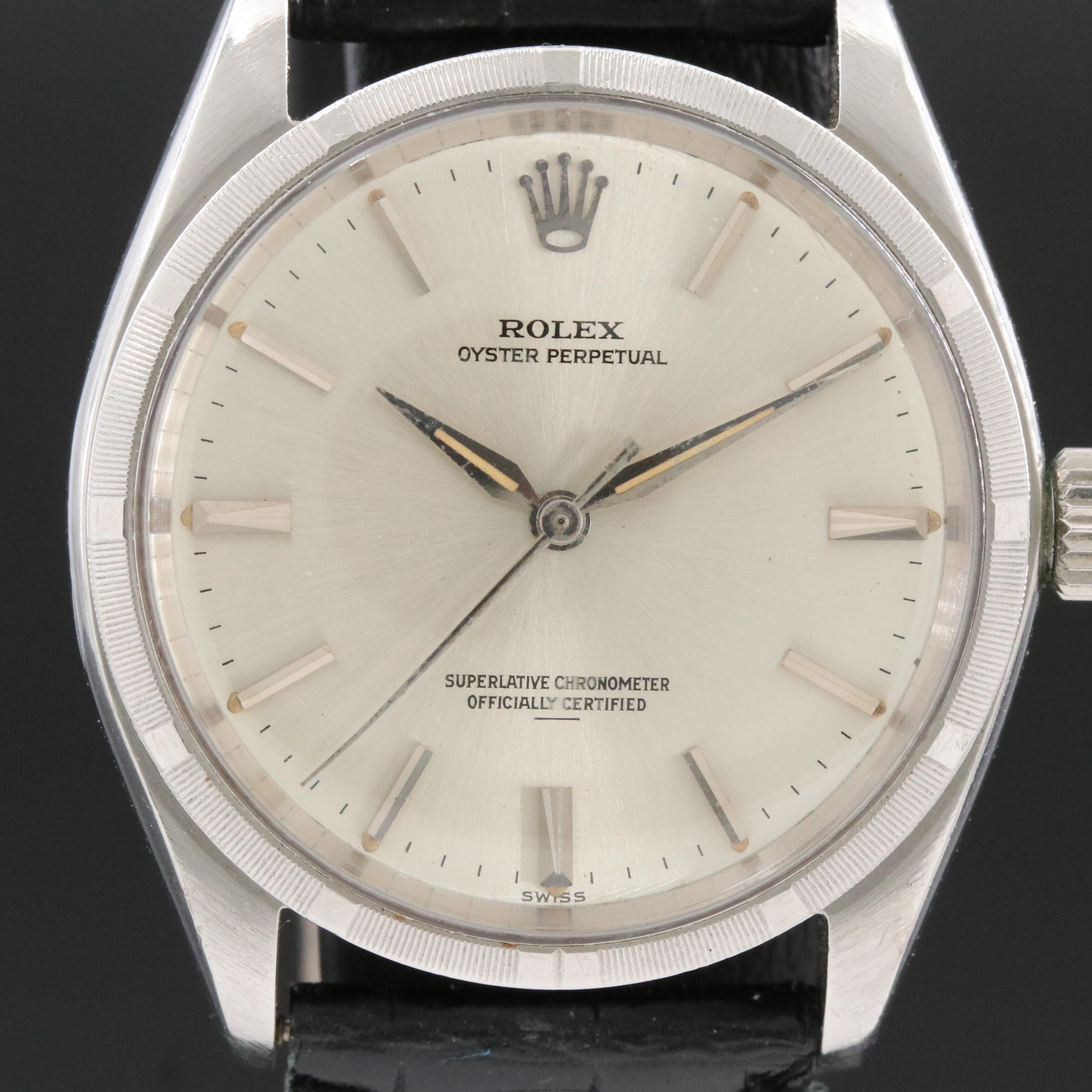 1963 Rolex Oyster Perpetual 1003 Model Watch