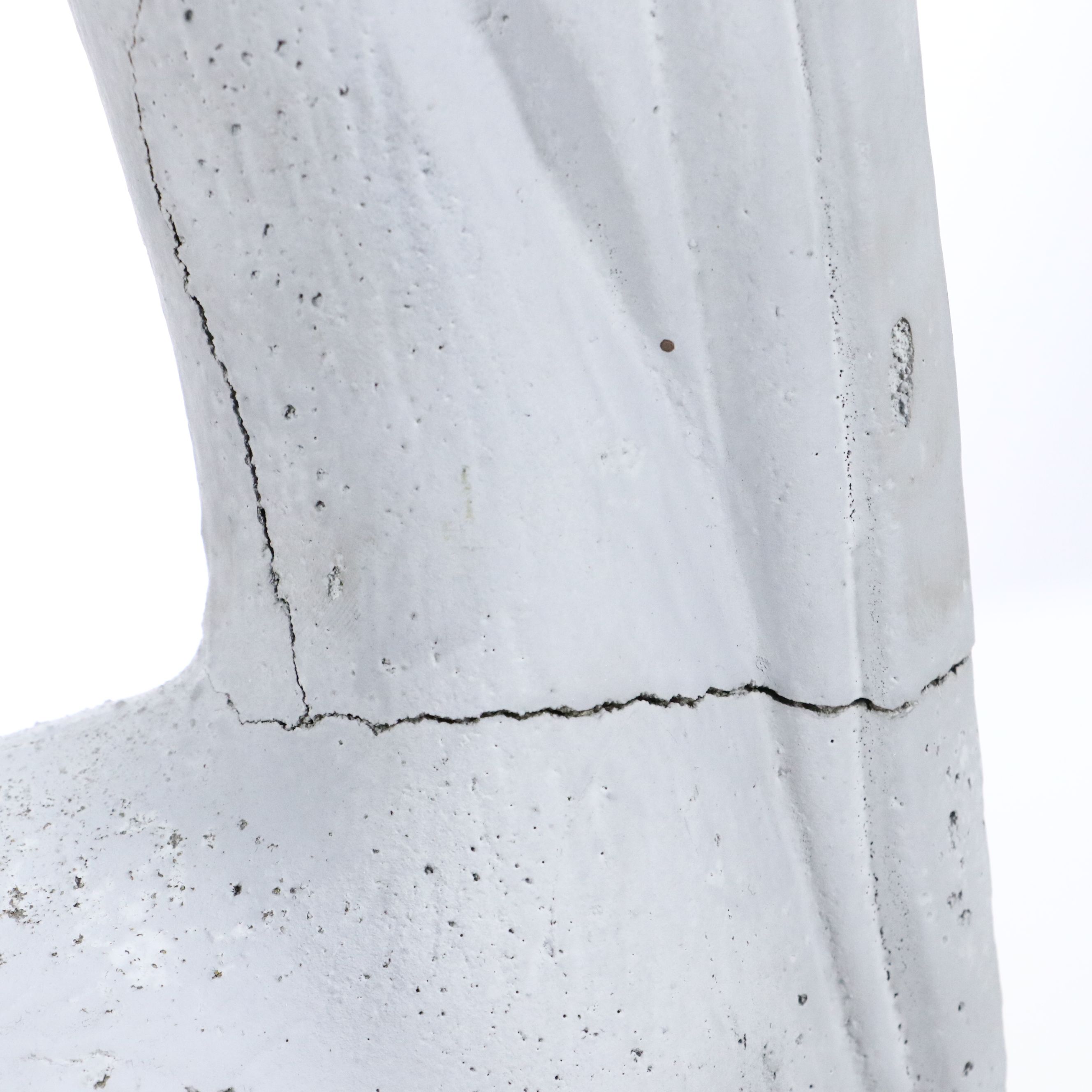 Painted Concrete Pelican Garden Statue