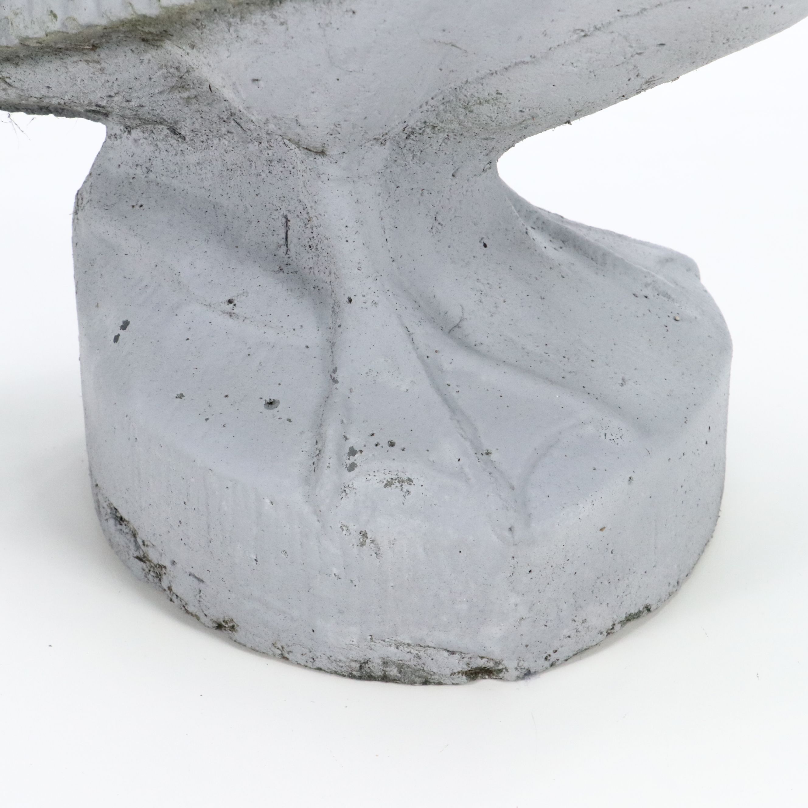 Painted Concrete Pelican Garden Statue