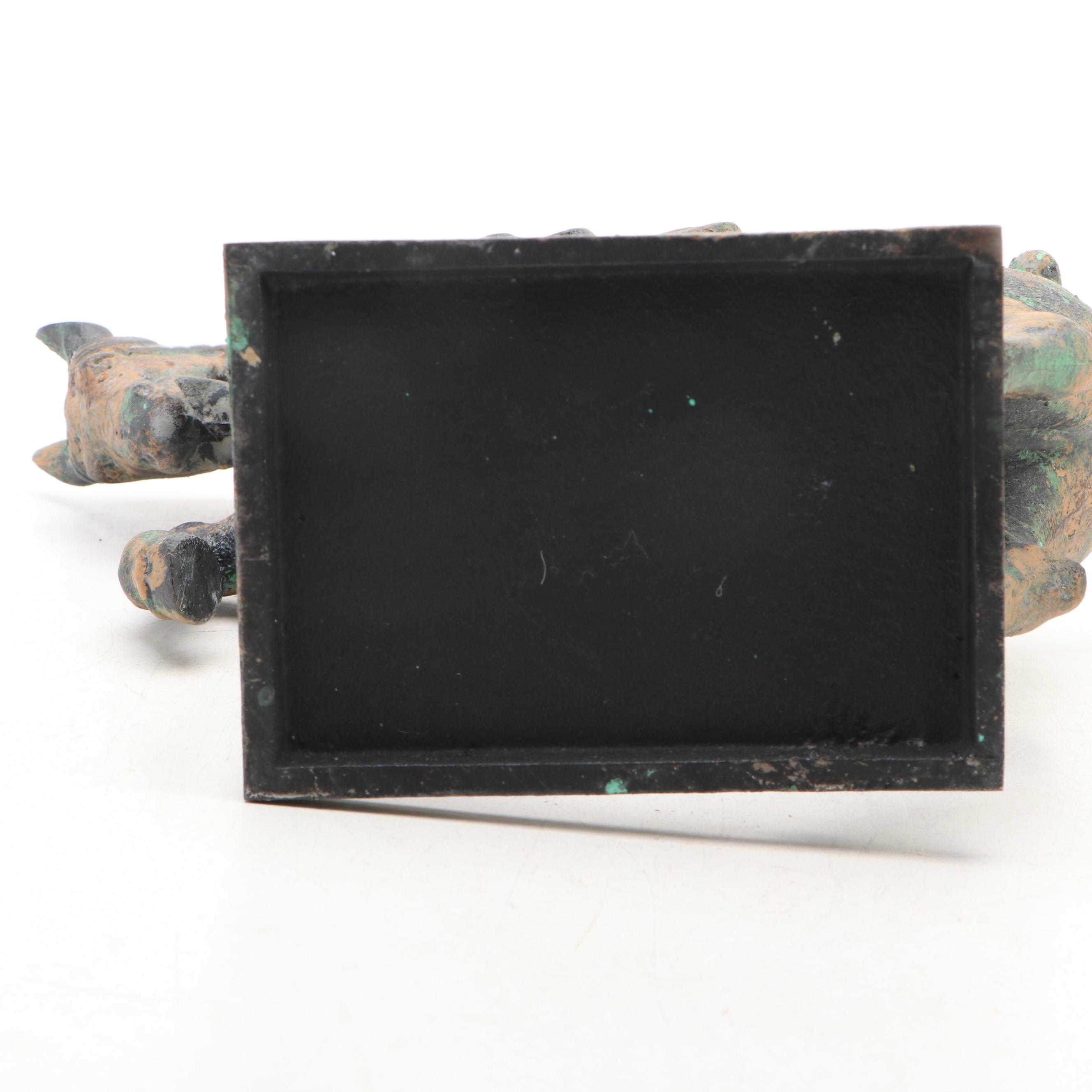 Chinese Tang Dynasty Style Iron Horse