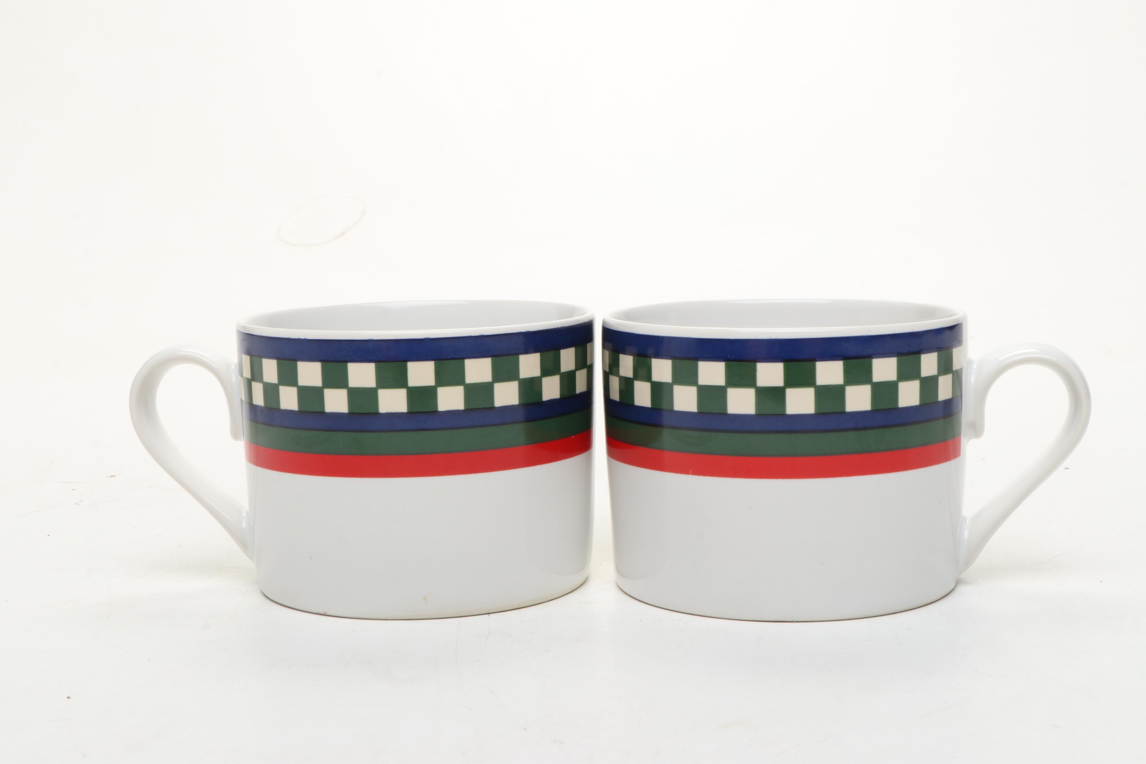 International Tableworks "Ella's Rooster" Ceramic Dinnerware, 1993-1995