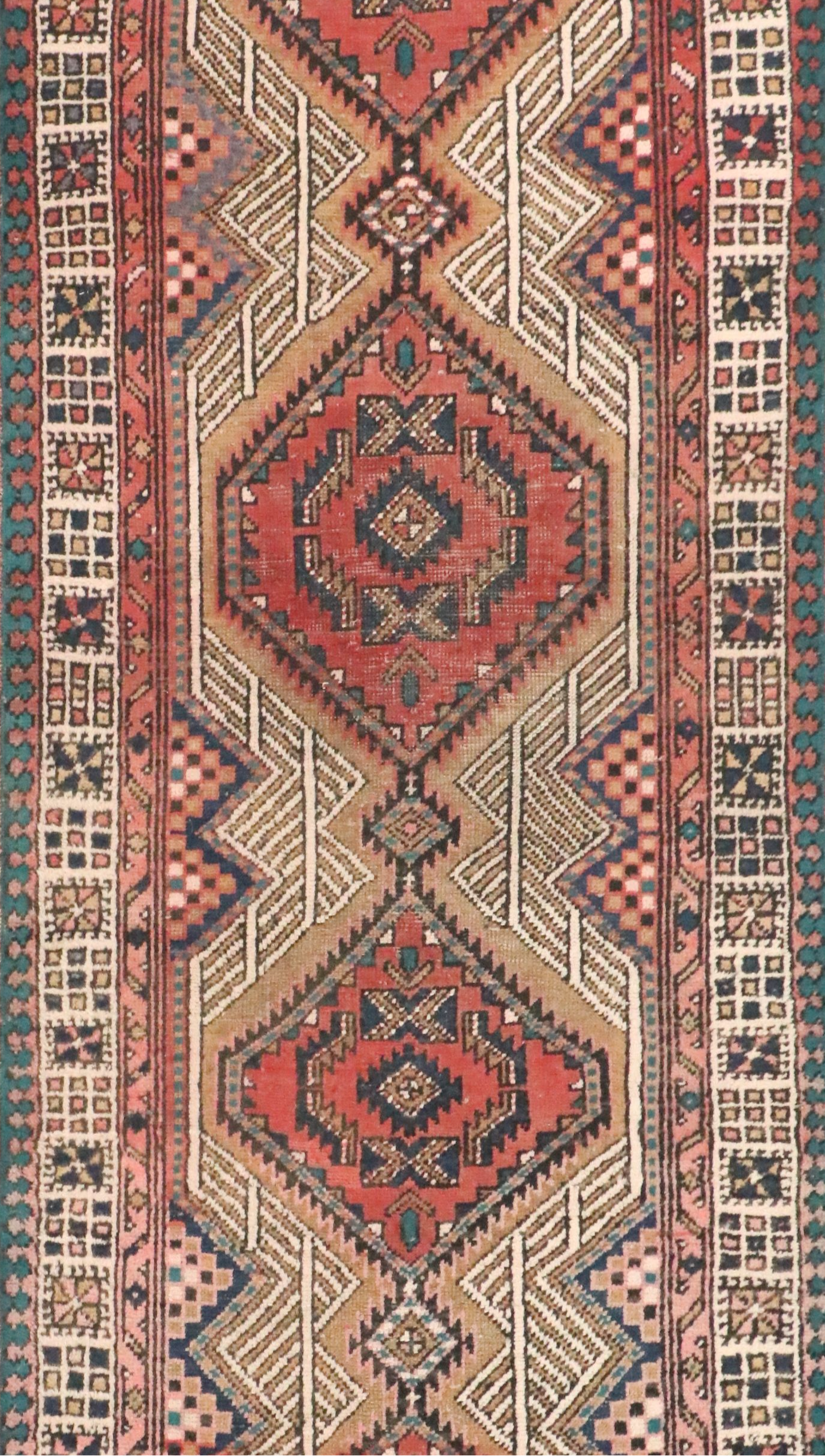 2'11 x 12'10 Hand-Knotted Persian Sarab Long Rug