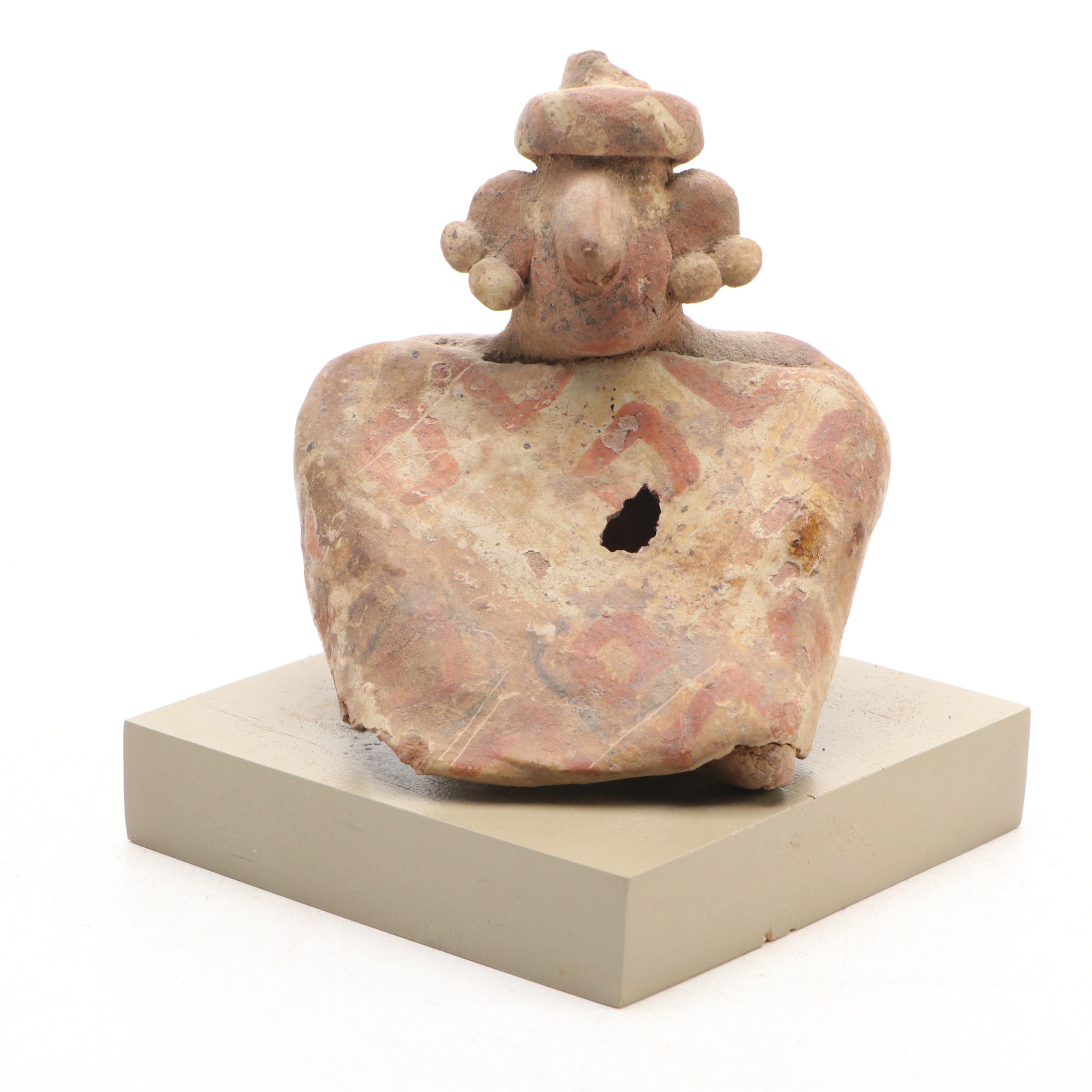 Pre-Columbian Style Nayarit Pottery Figure