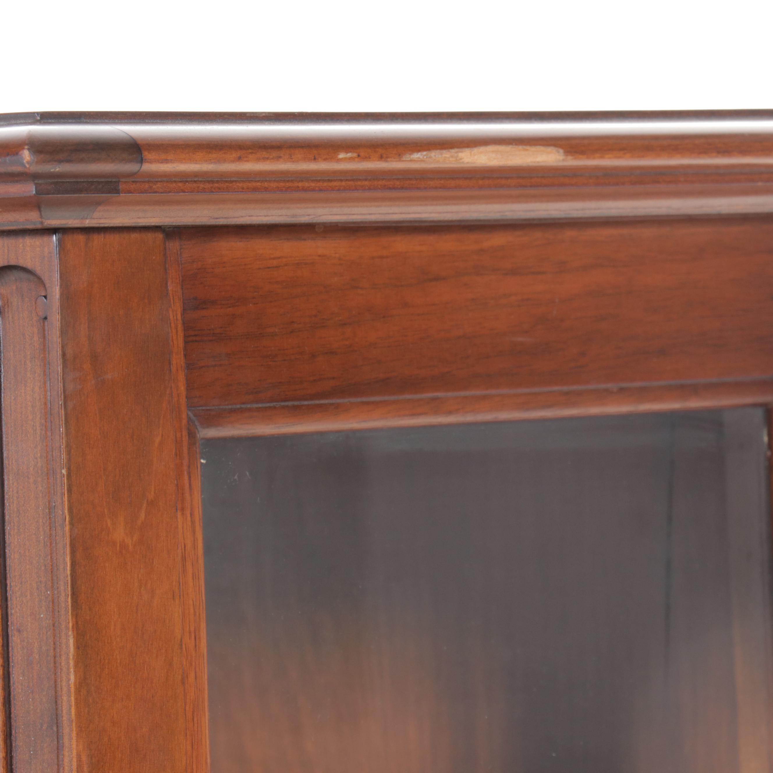 Royal Mantel & Furniture Co. Edwardian Style Mahogany China Cabinet