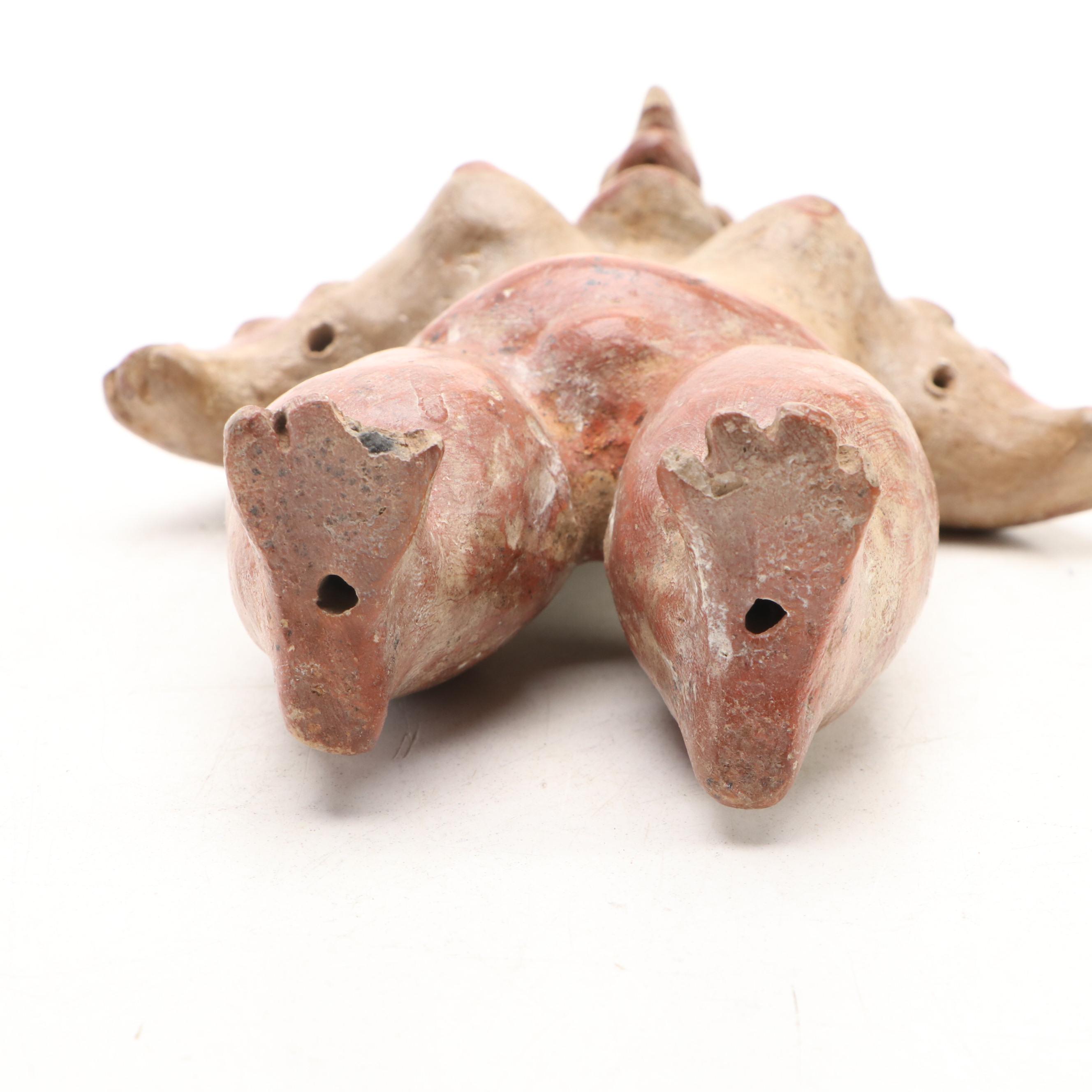 Pre-Columbian Style Pottery Female Fertility Figure