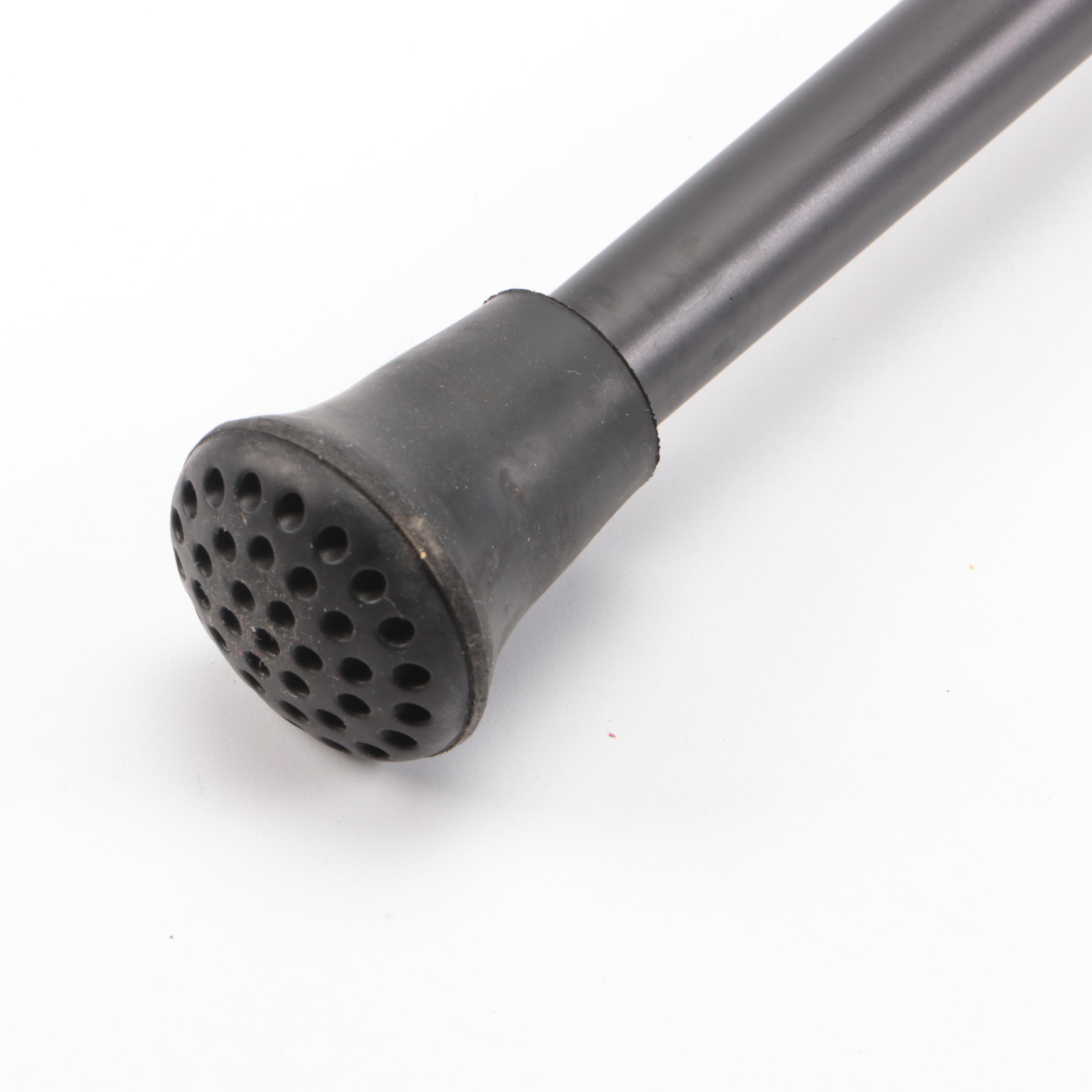 Silver and Gold Finished Embossed Derby Sword Cane