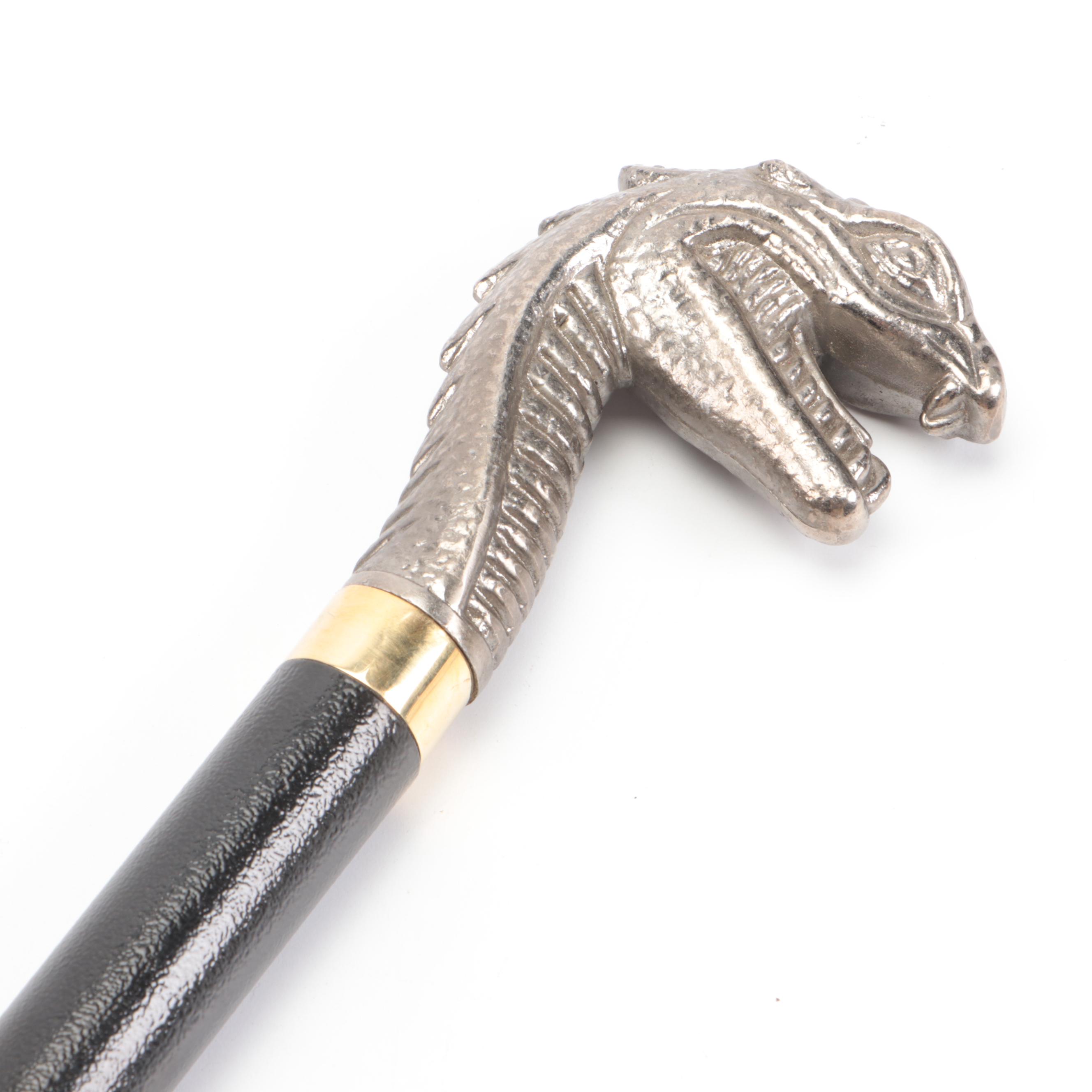 Serpent Handled Sword Cane