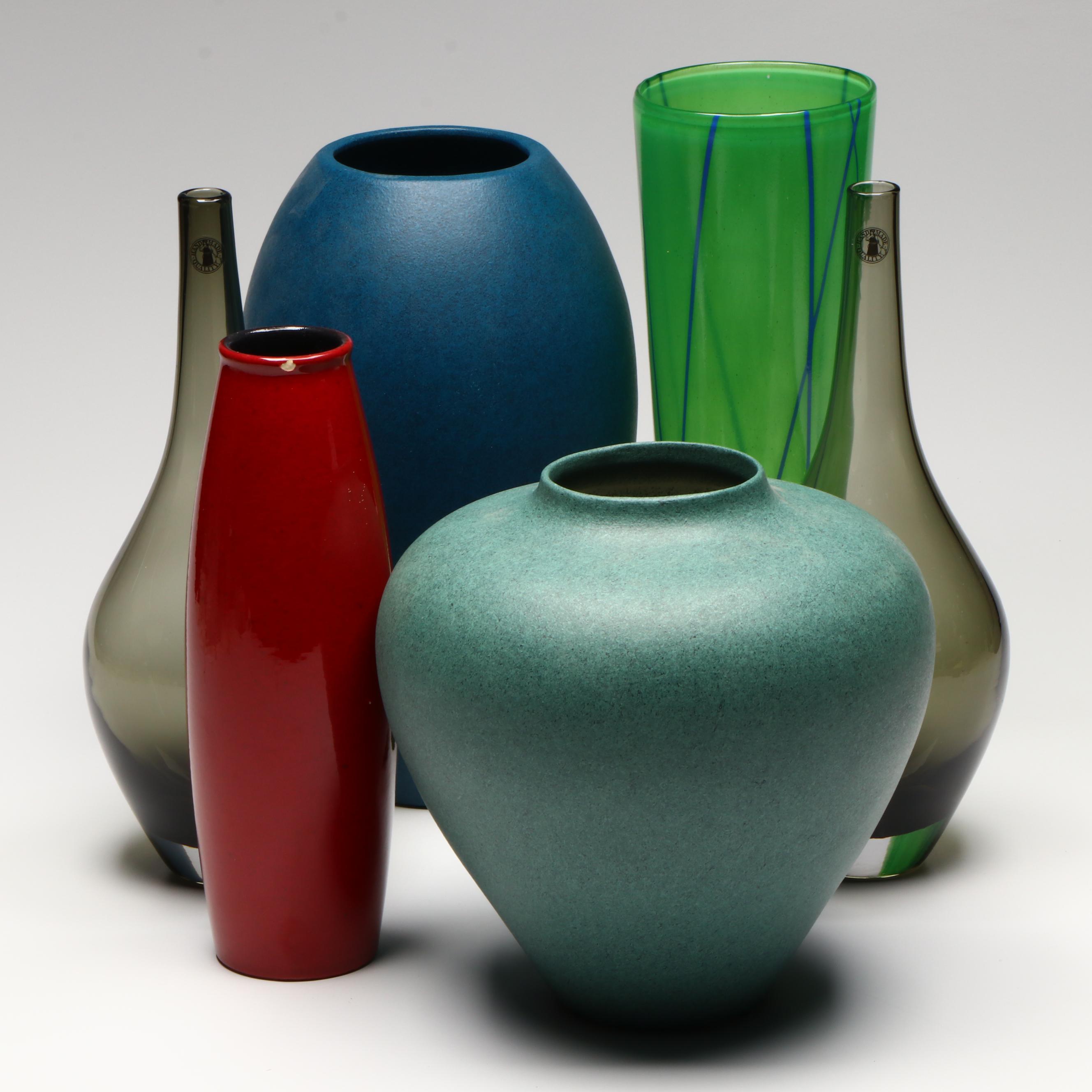 Contemporary IKEA with Pier 1 and Other Vases