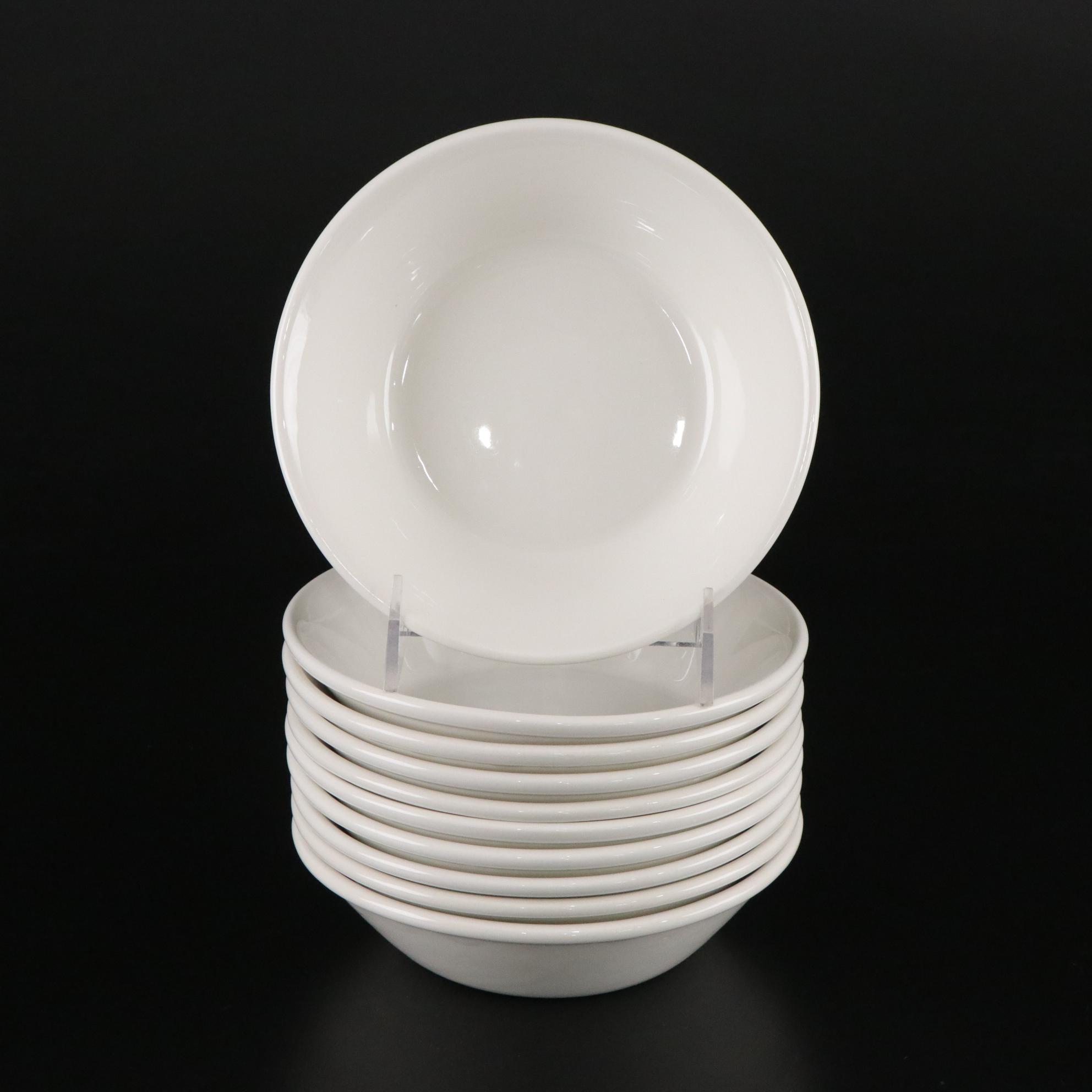 English Midwinter "Stonehenge White" Dinnerware Set, 1973 - 1991