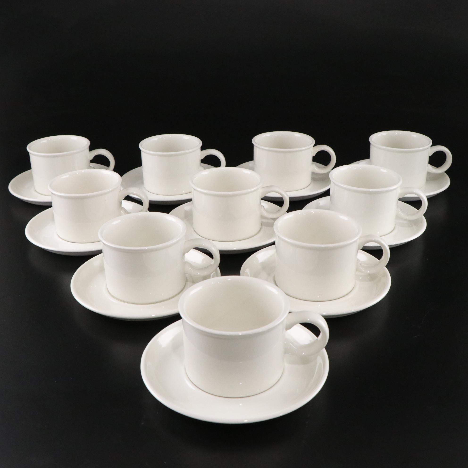 English Midwinter "Stonehenge White" Dinnerware Set, 1973 - 1991