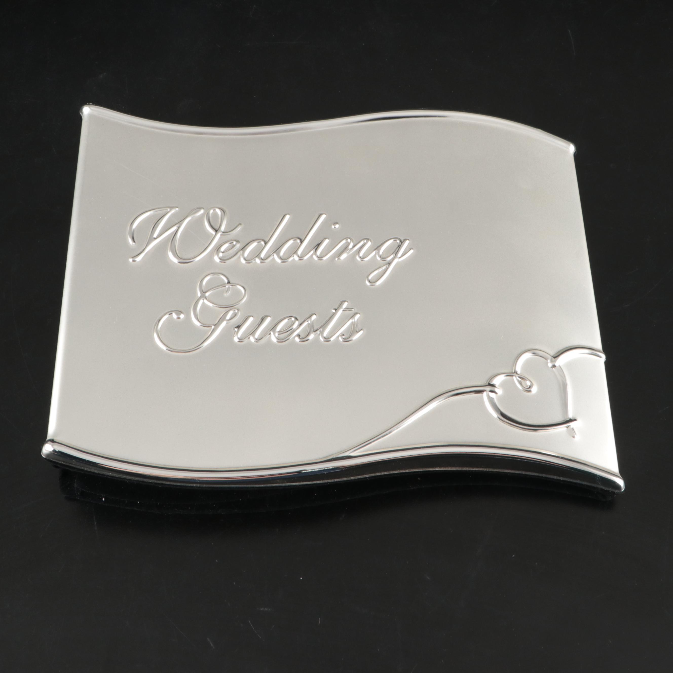 Lenox Wedding Guest Book and Pen with Vanity Box and Certificate Holder