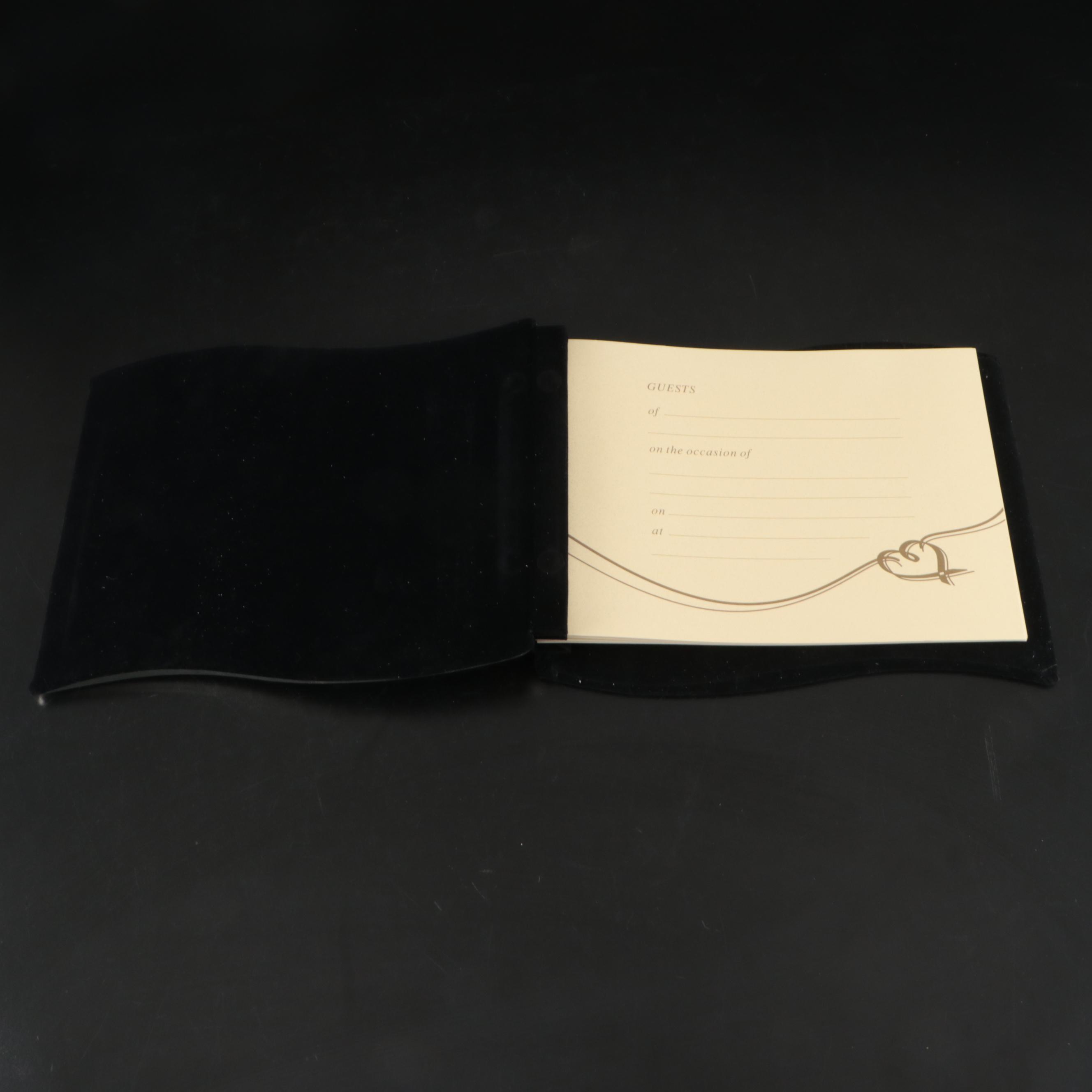 Lenox Wedding Guest Book and Pen with Vanity Box and Certificate Holder