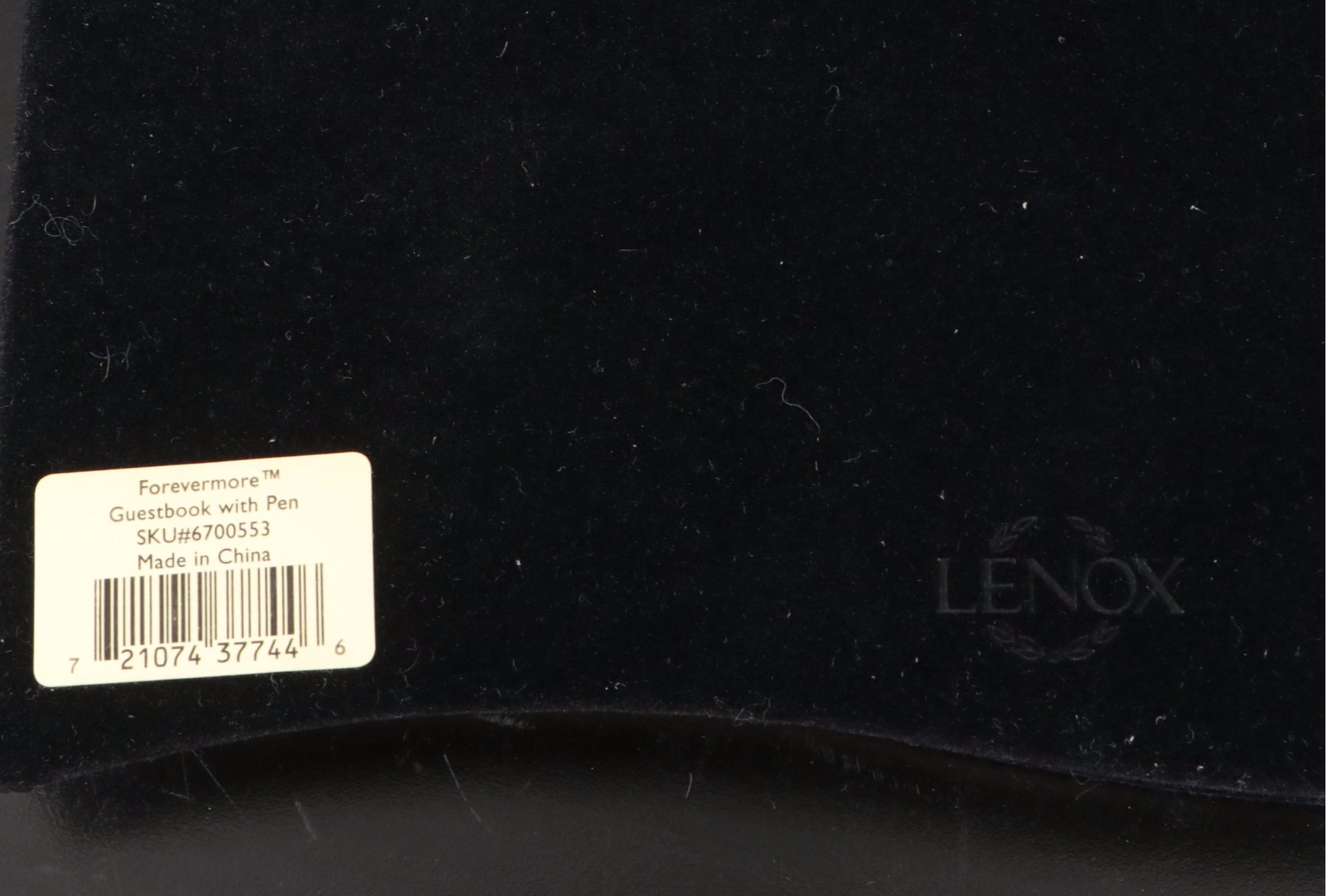 Lenox Wedding Guest Book and Pen with Vanity Box and Certificate Holder