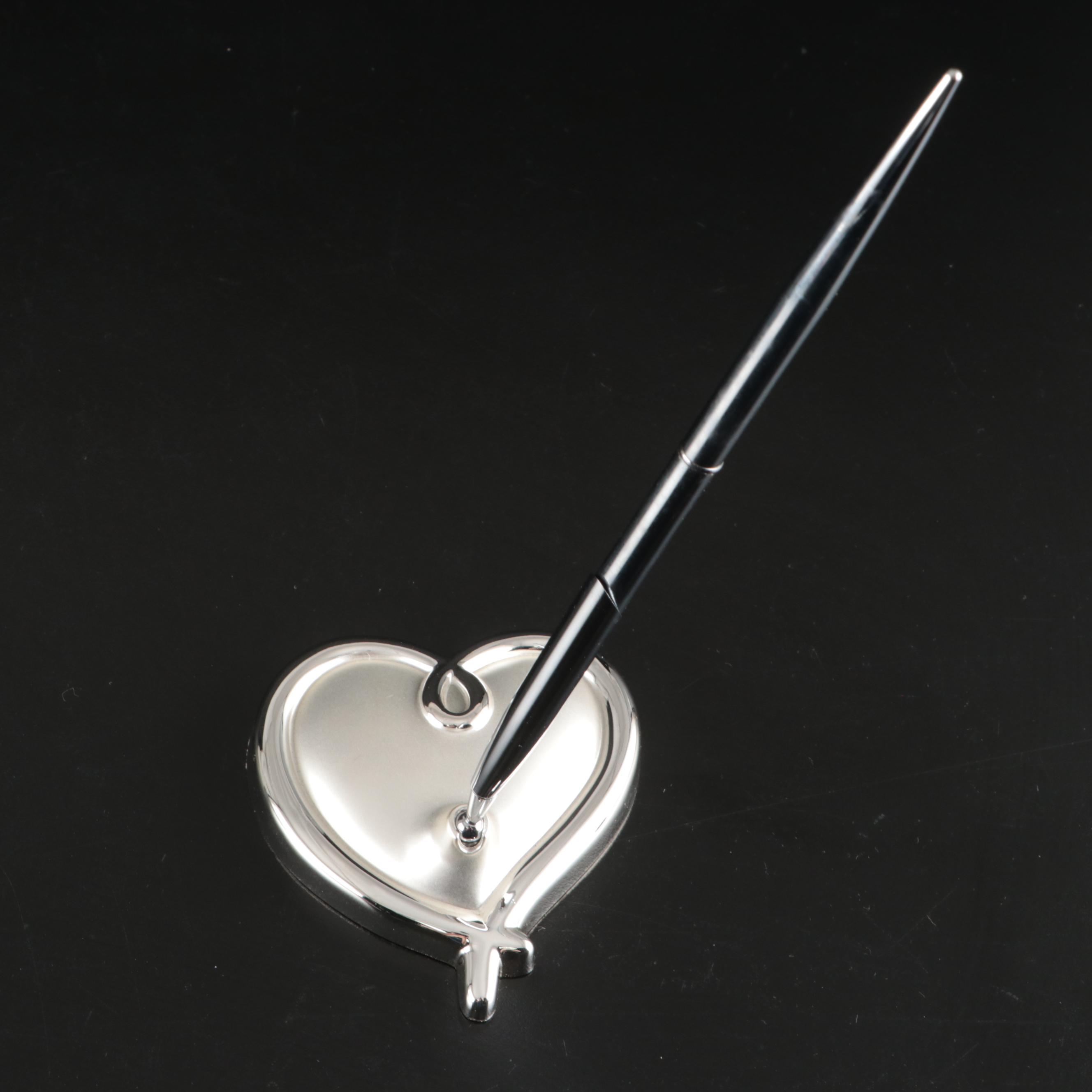 Lenox Wedding Guest Book and Pen with Vanity Box and Certificate Holder