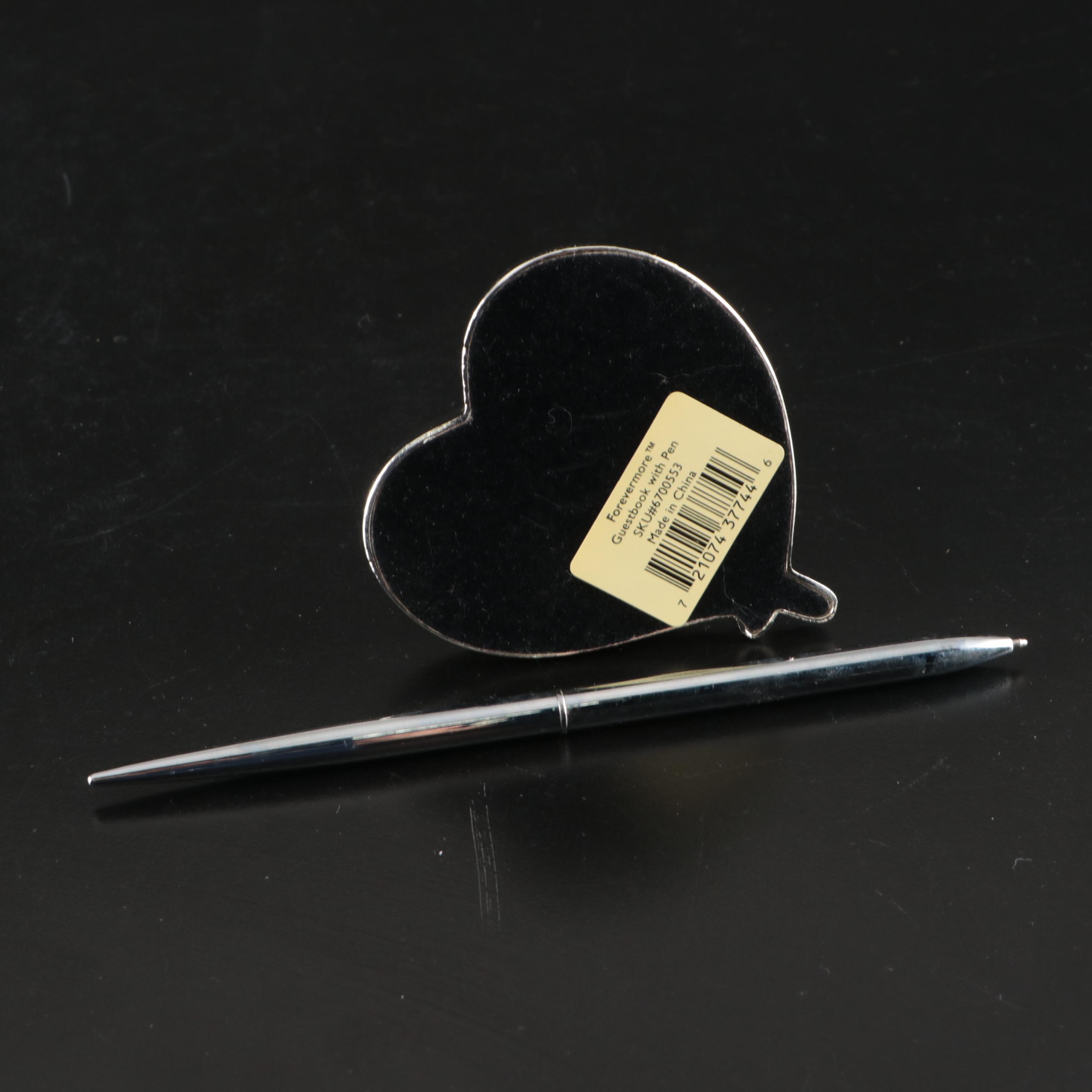 Lenox Wedding Guest Book and Pen with Vanity Box and Certificate Holder