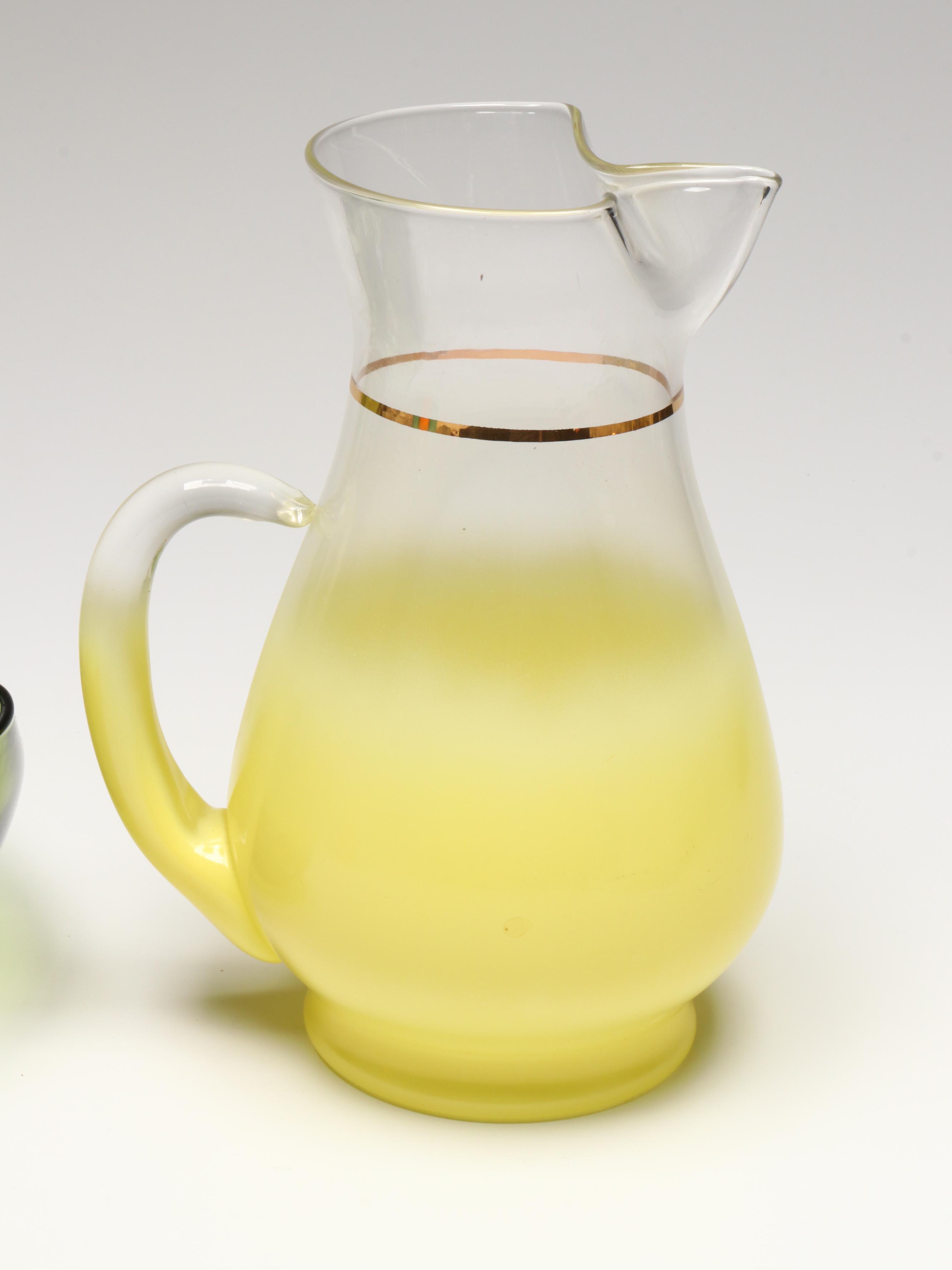 Anchor Hocking Glass Chip and Dip Set, Libbey Tumblers, and More Glass Tableware