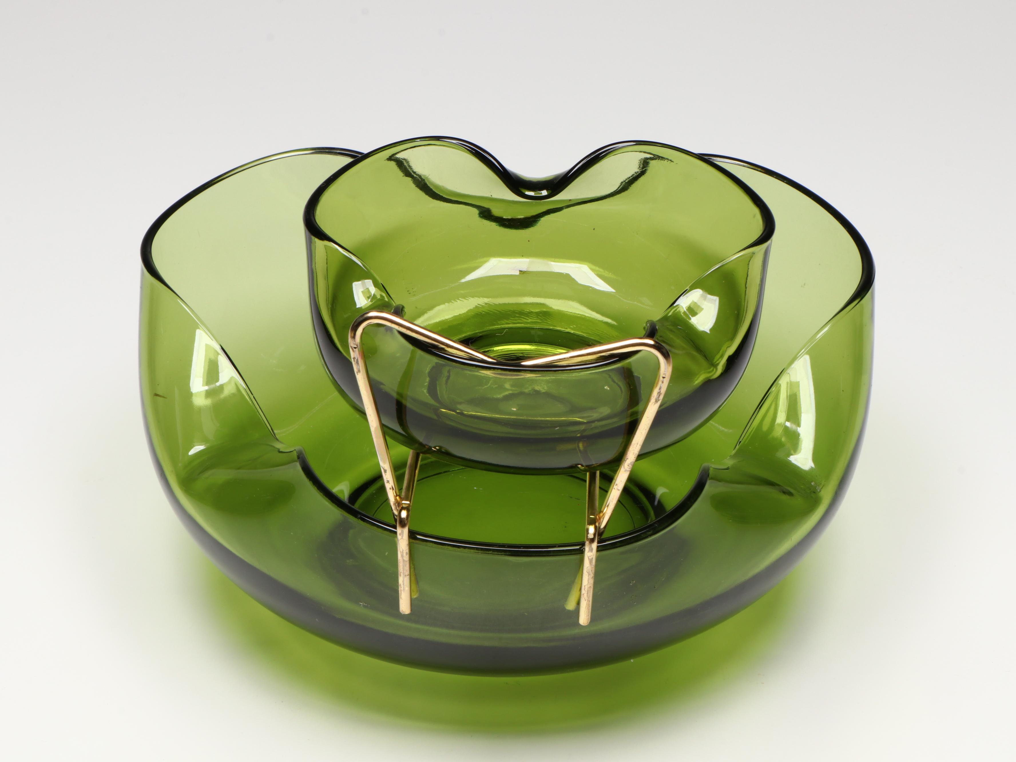 Anchor Hocking Glass Chip and Dip Set, Libbey Tumblers, and More Glass Tableware