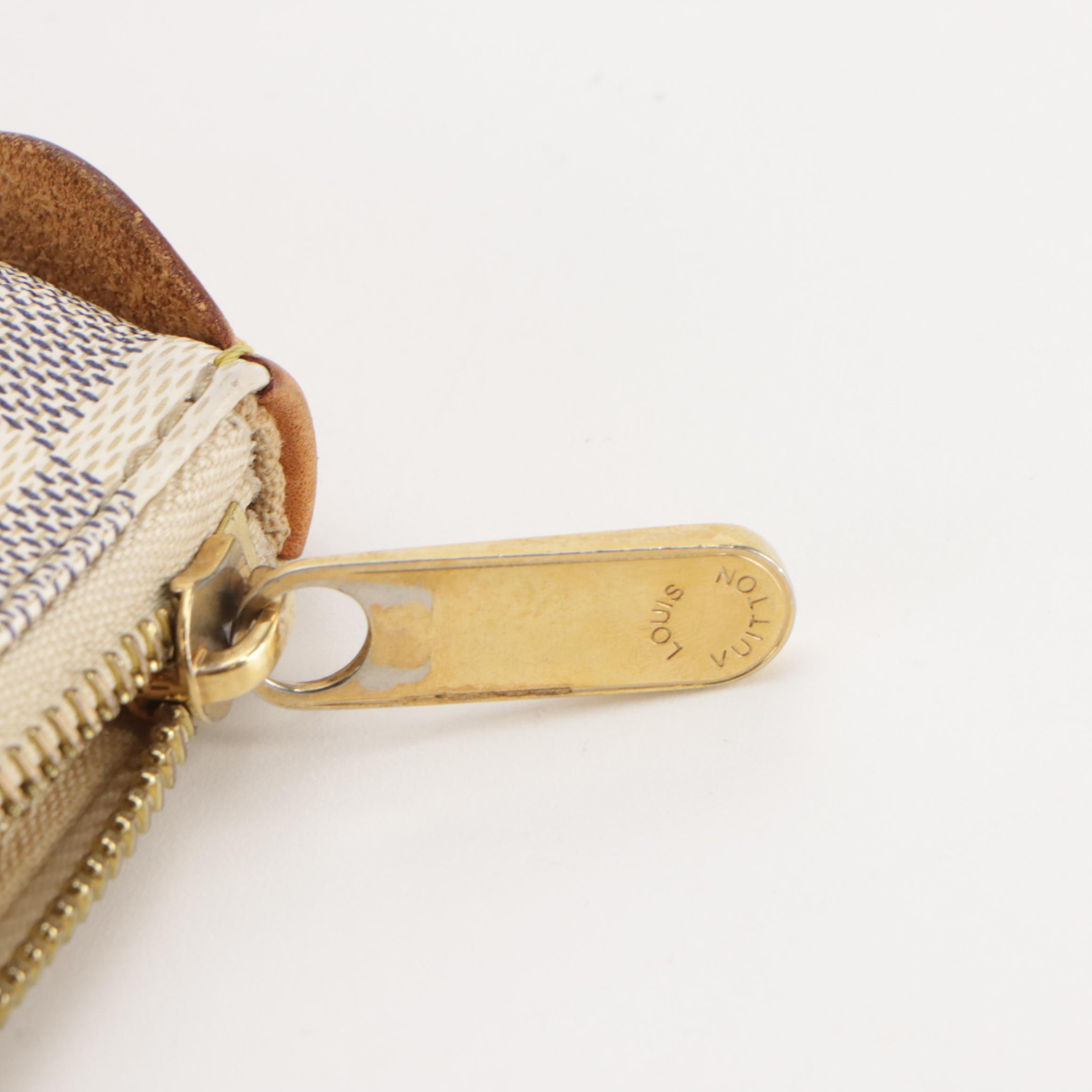 Louis Vuitton Totally PM Shoulder Bag in Damier Azur Canvas and Leather Trim