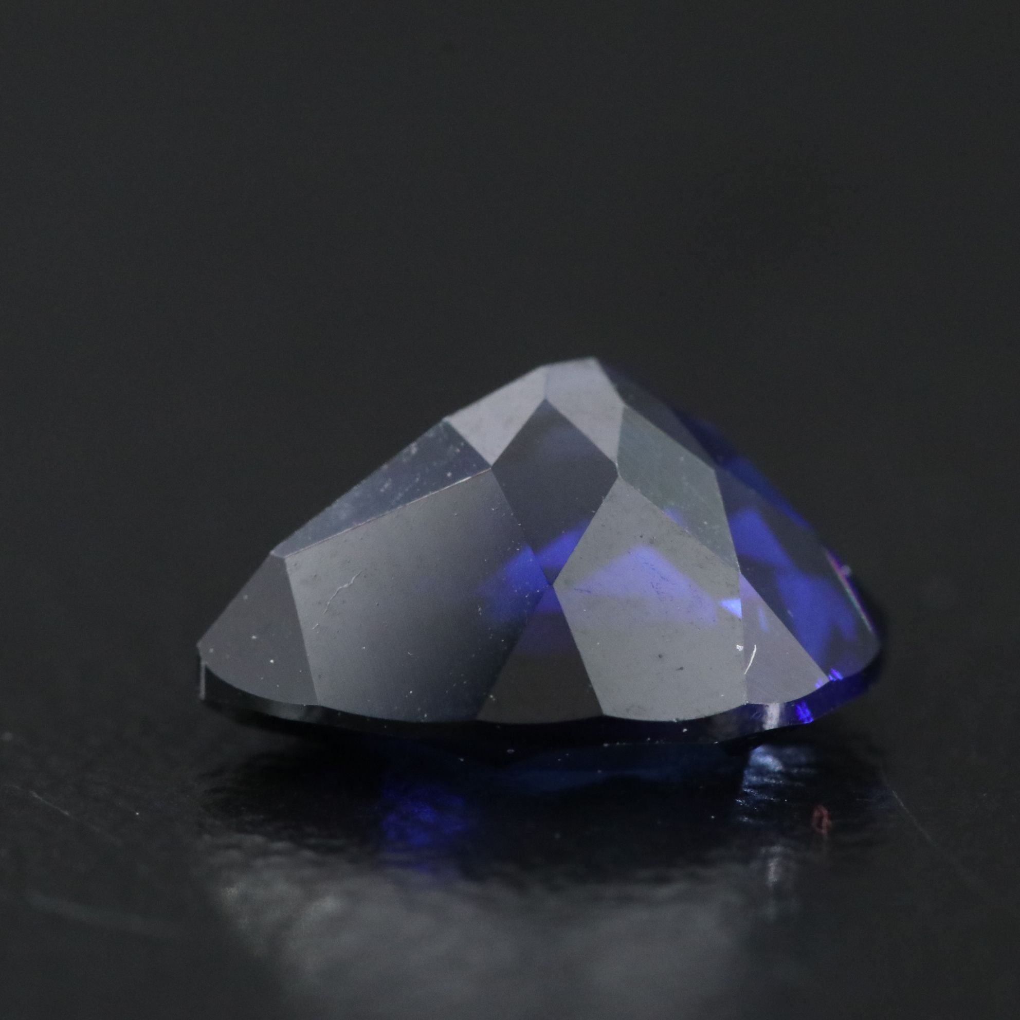Loose 3.22 CT Lab Grown Sapphire