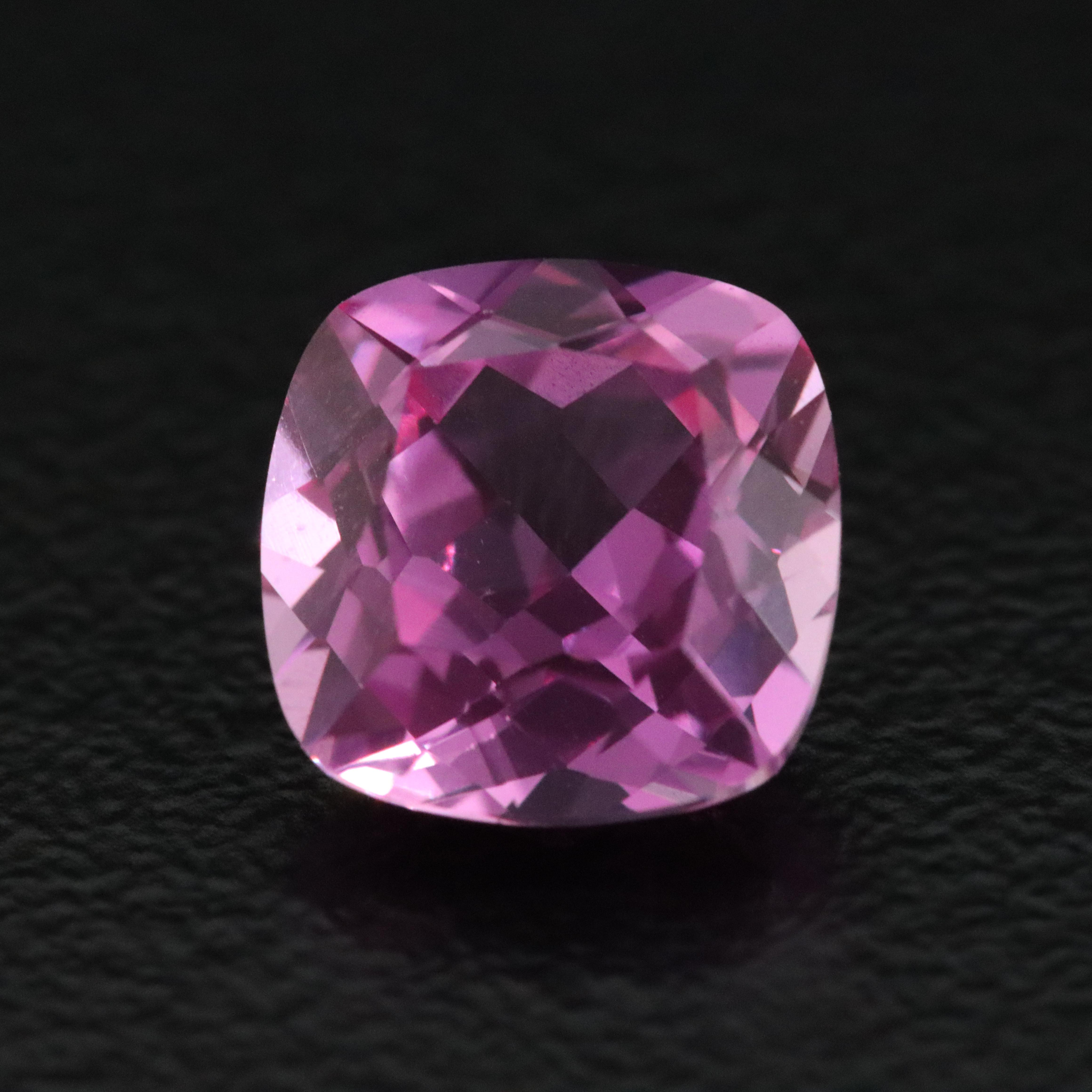 Loose 2.92 CT Lab Grown Sapphire