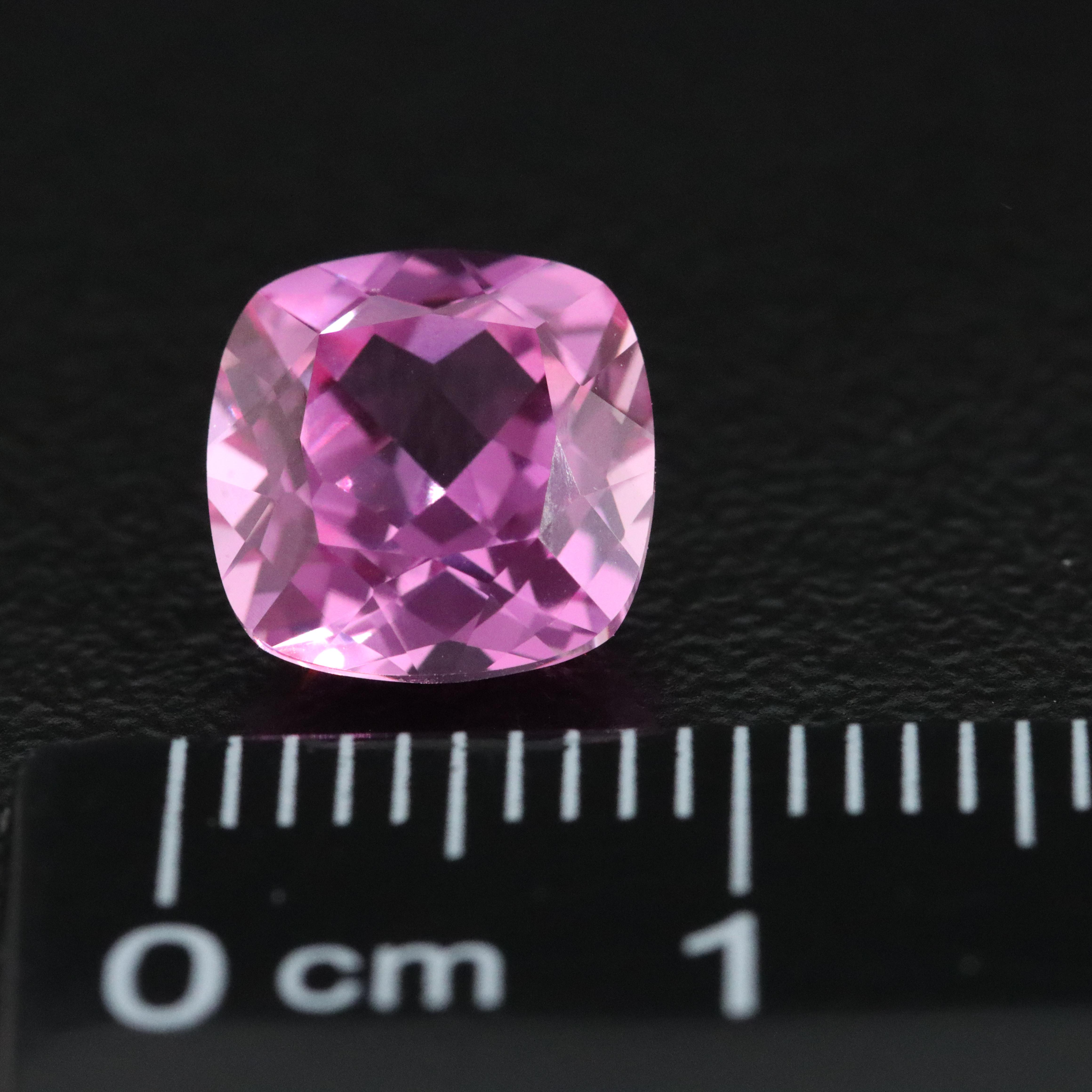 Loose 2.92 CT Lab Grown Sapphire