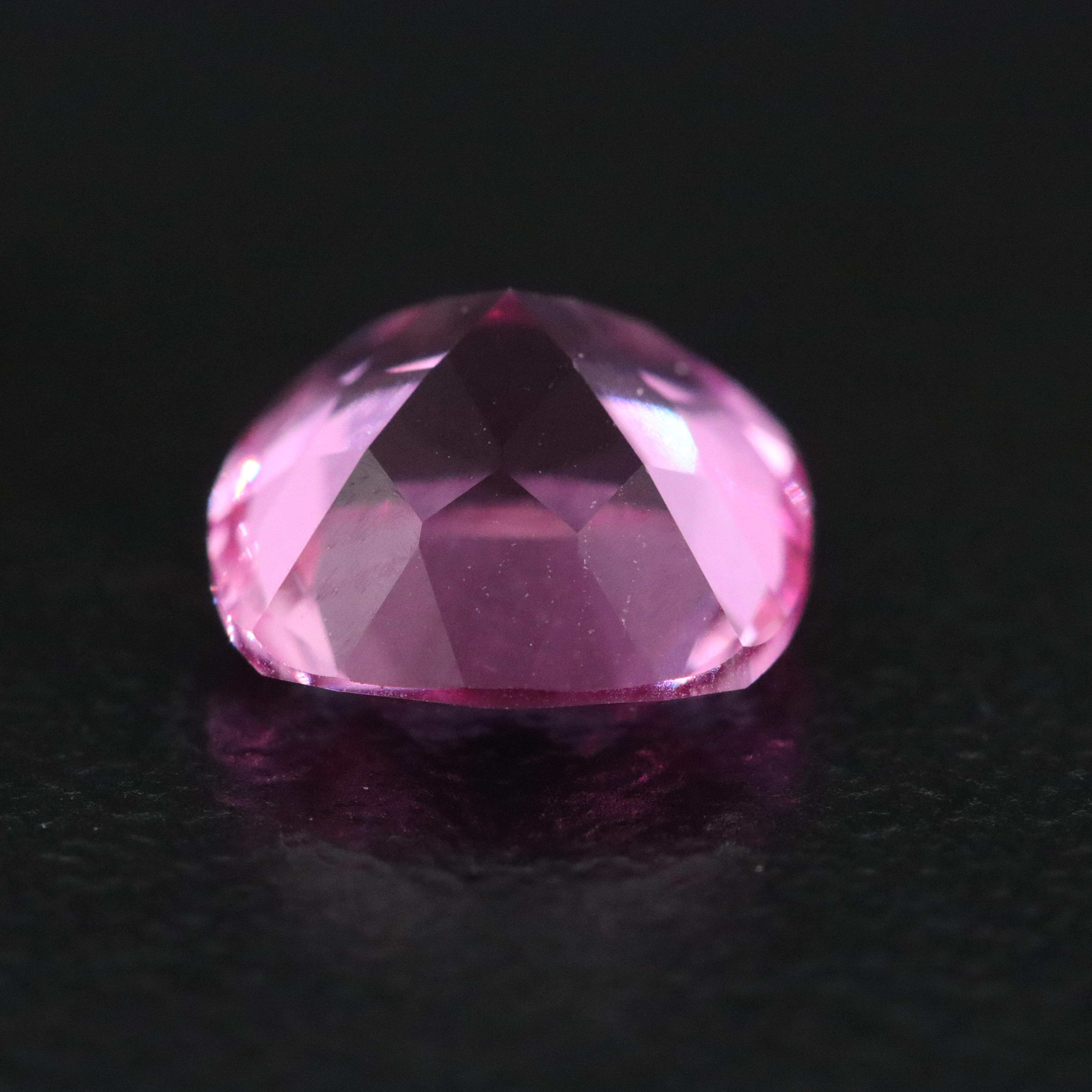 Loose 2.92 CT Lab Grown Sapphire