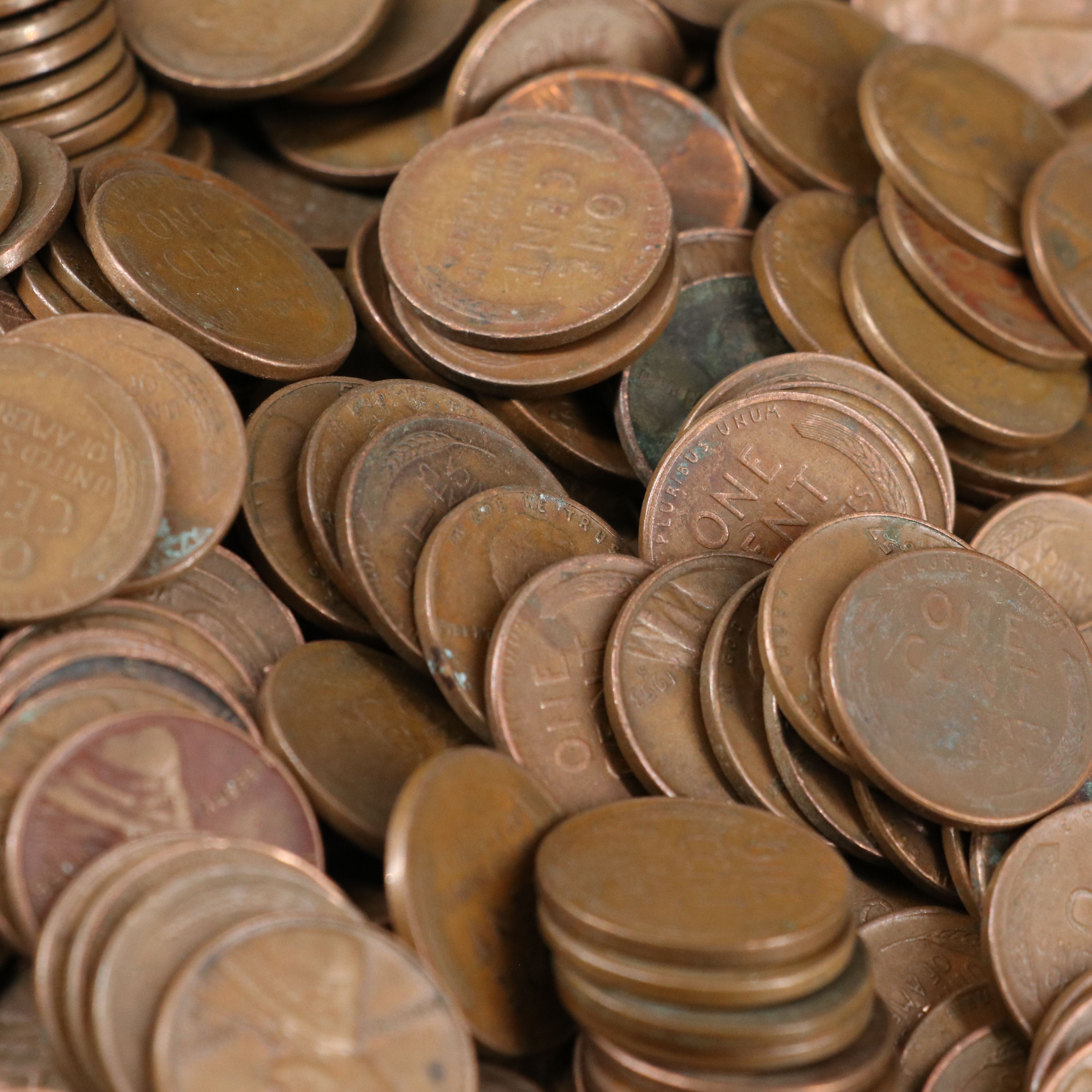 1,000 Lincoln Wheat Cents