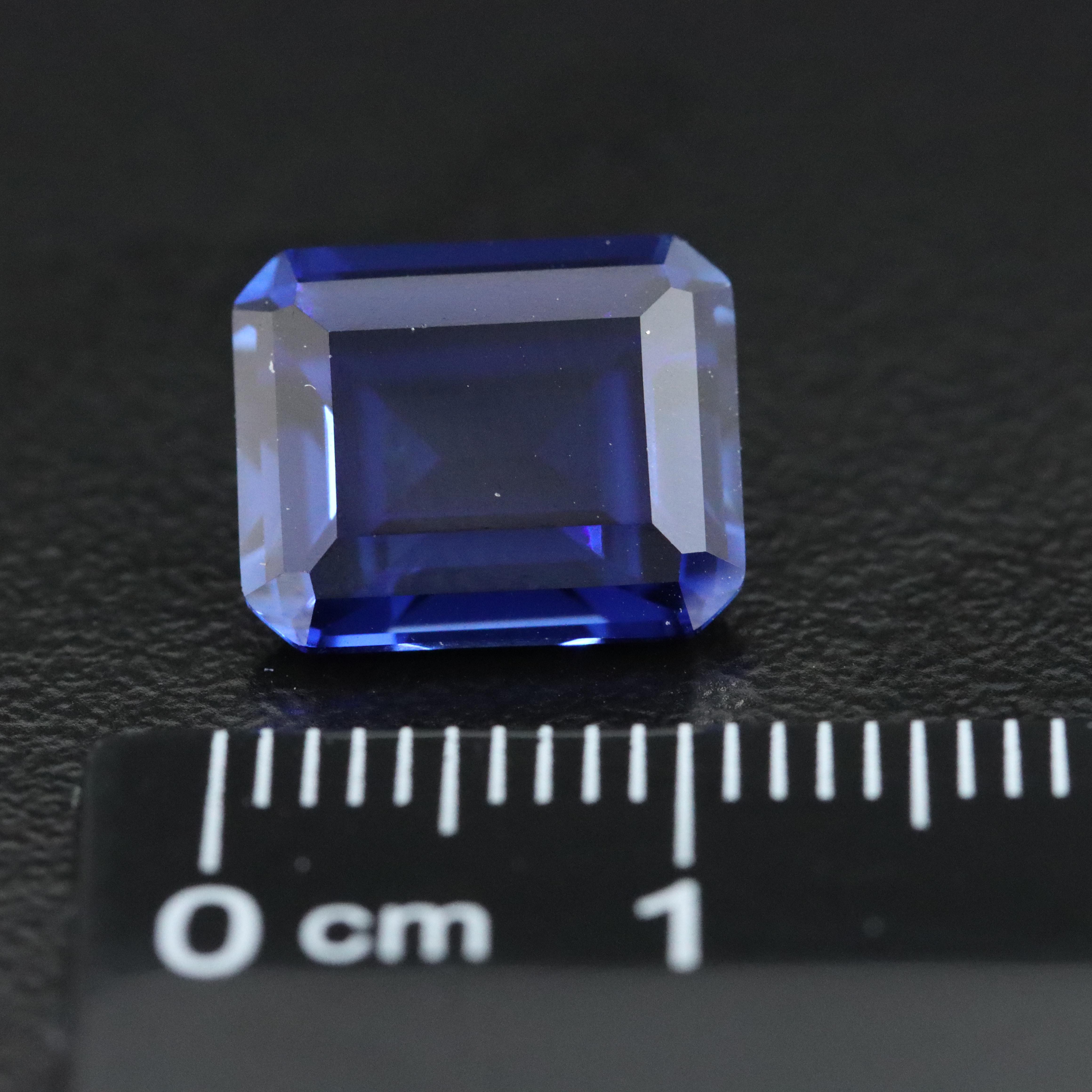 Loose 6.16 CT Lab Grown Sapphire