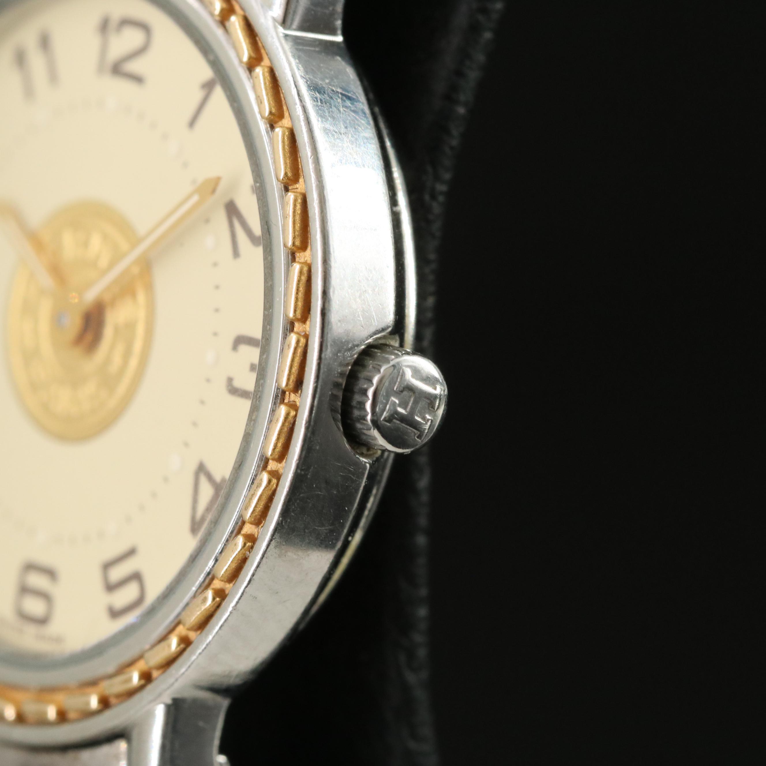 Hermès Sellier Gold-Plated Steel Watch
