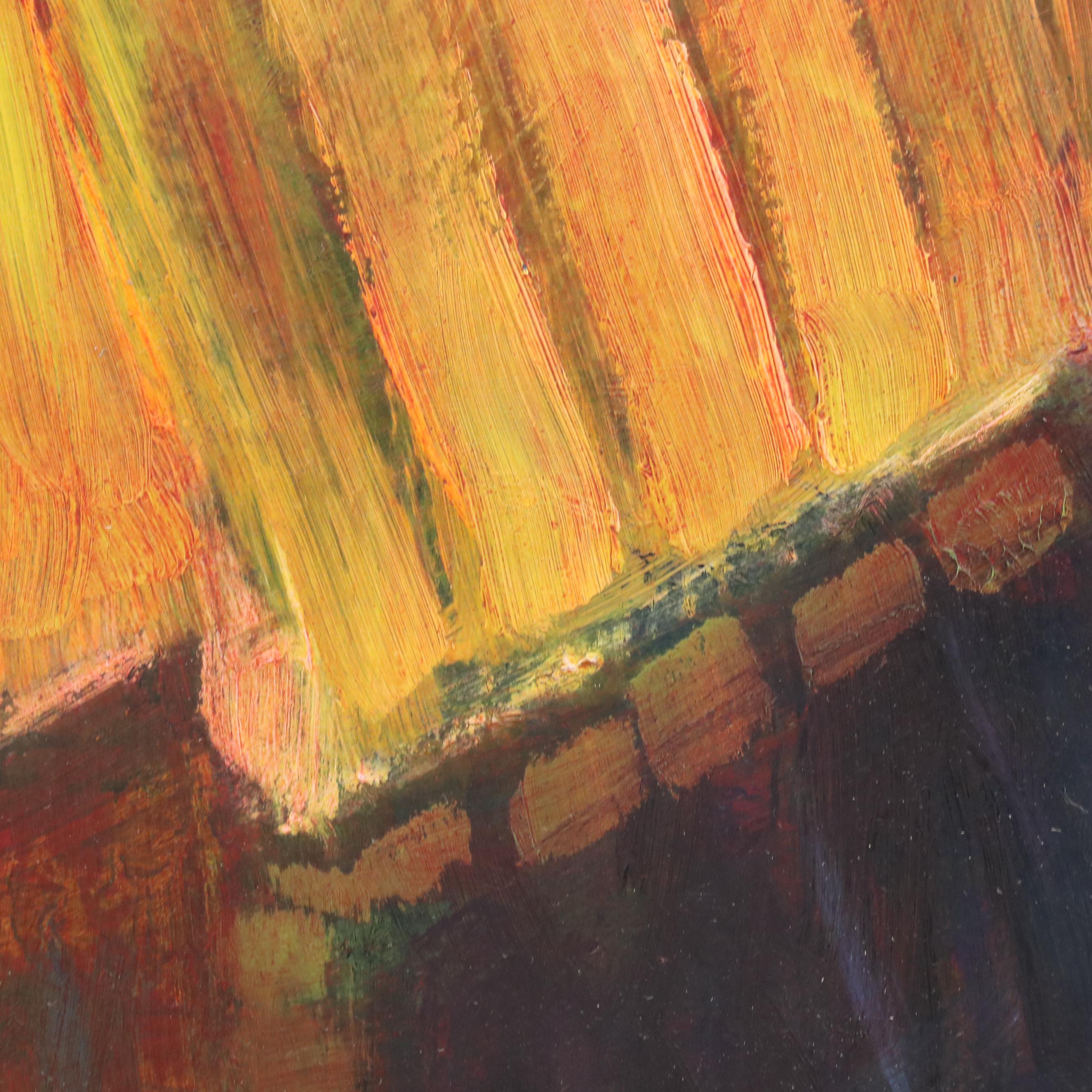 Ann Bowers Abstract Modernist Acrylic Painting, 21st Century