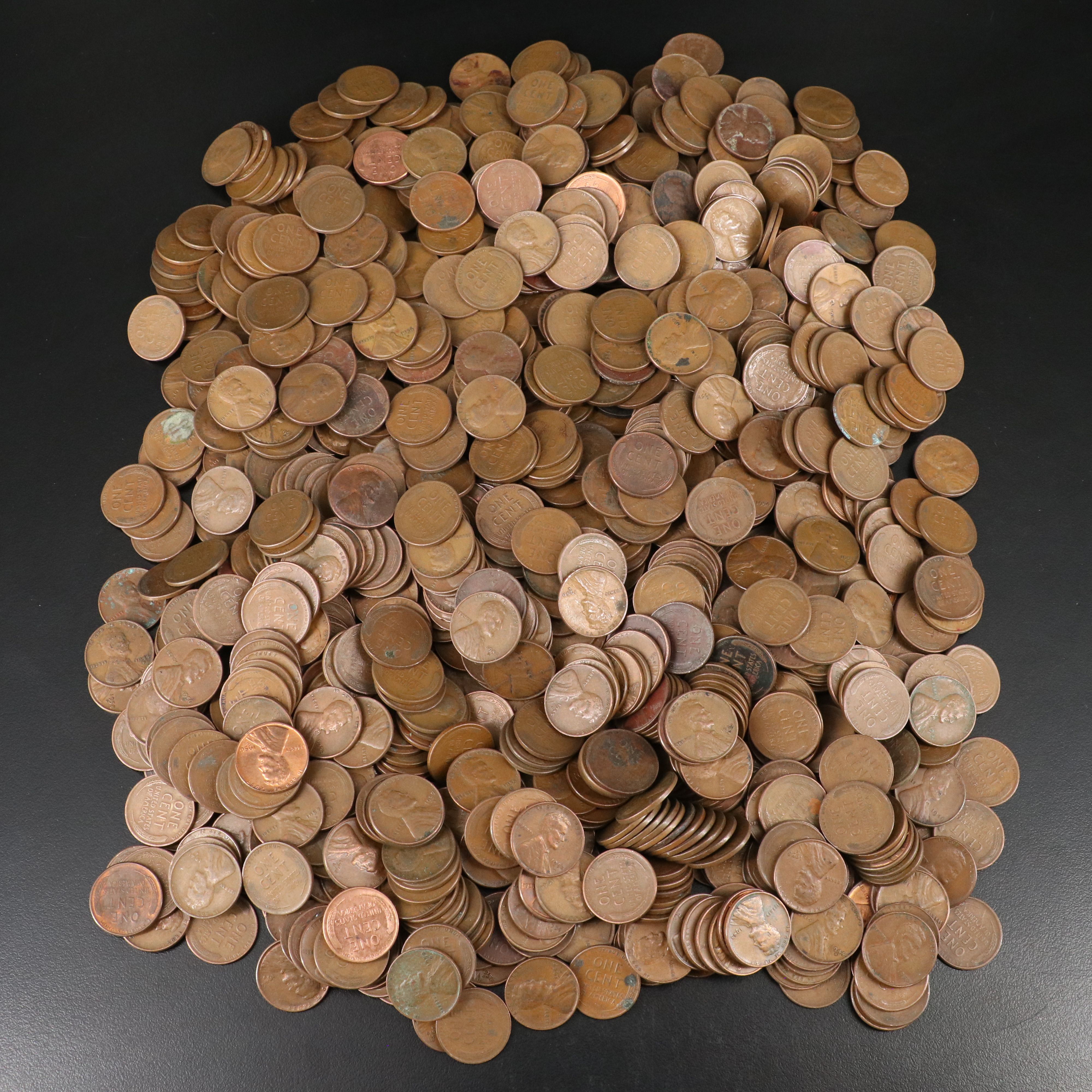 1,000 Lincoln Wheat Cents