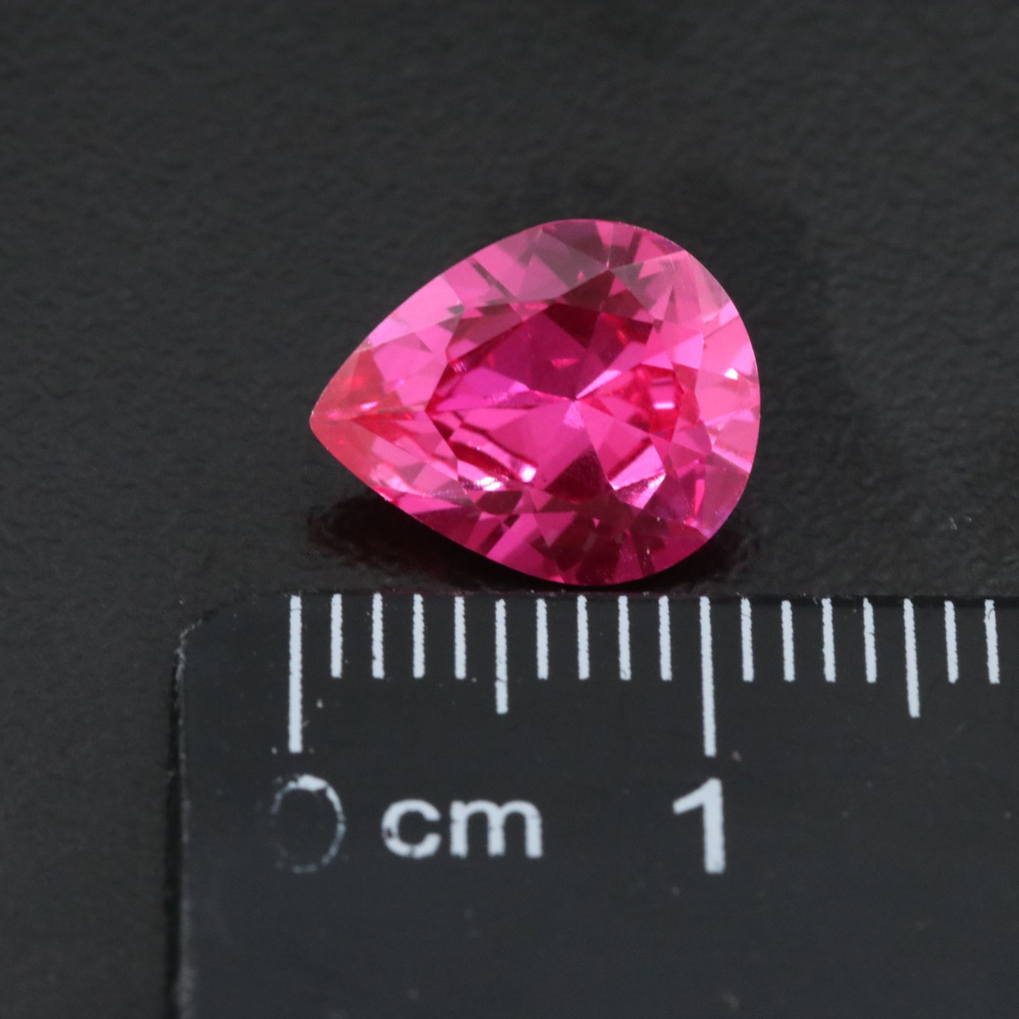 Loose 3.18 CT Lab Grown Ruby