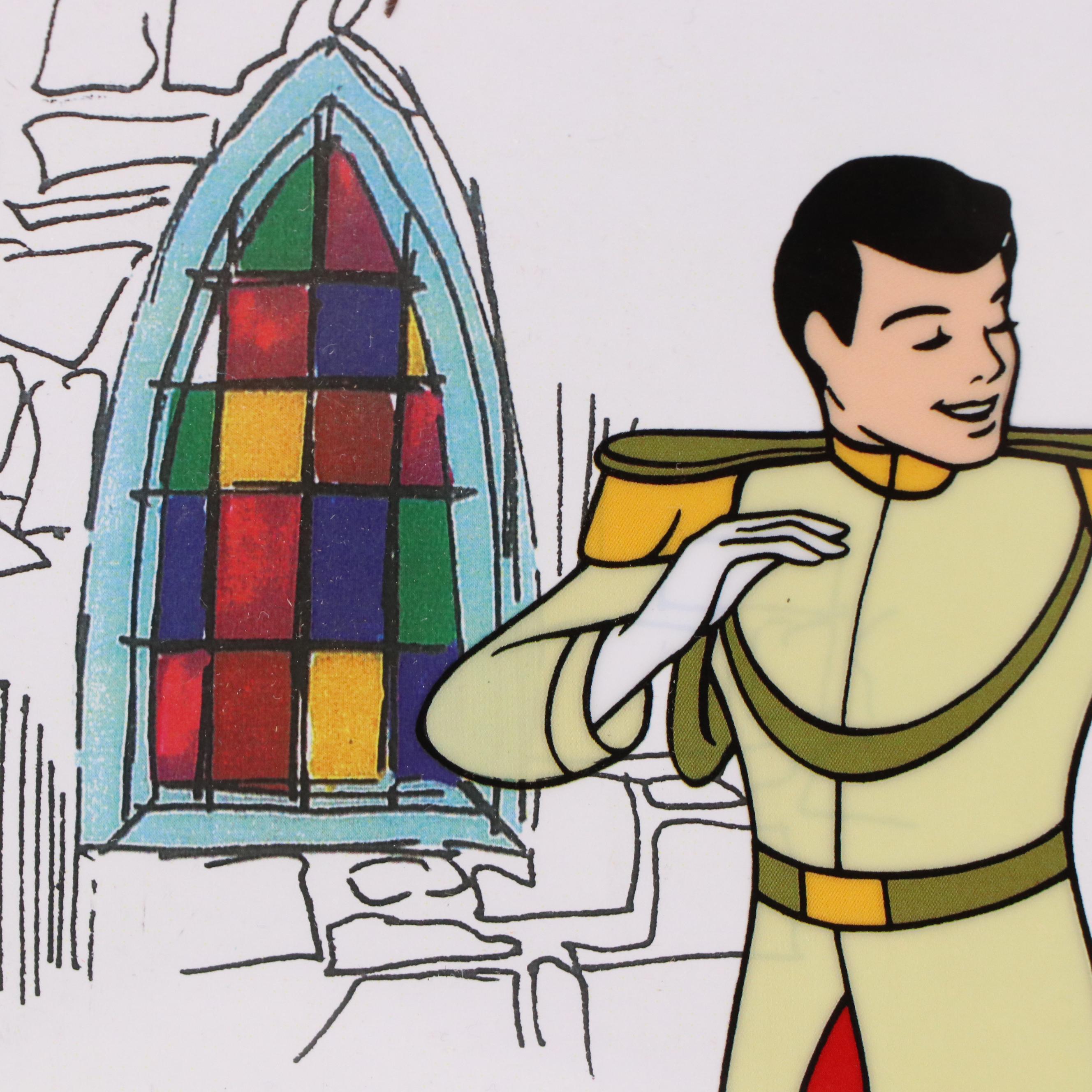 Walt Disney Company Limited Edition Animation Cel from "Cinderella," 1950