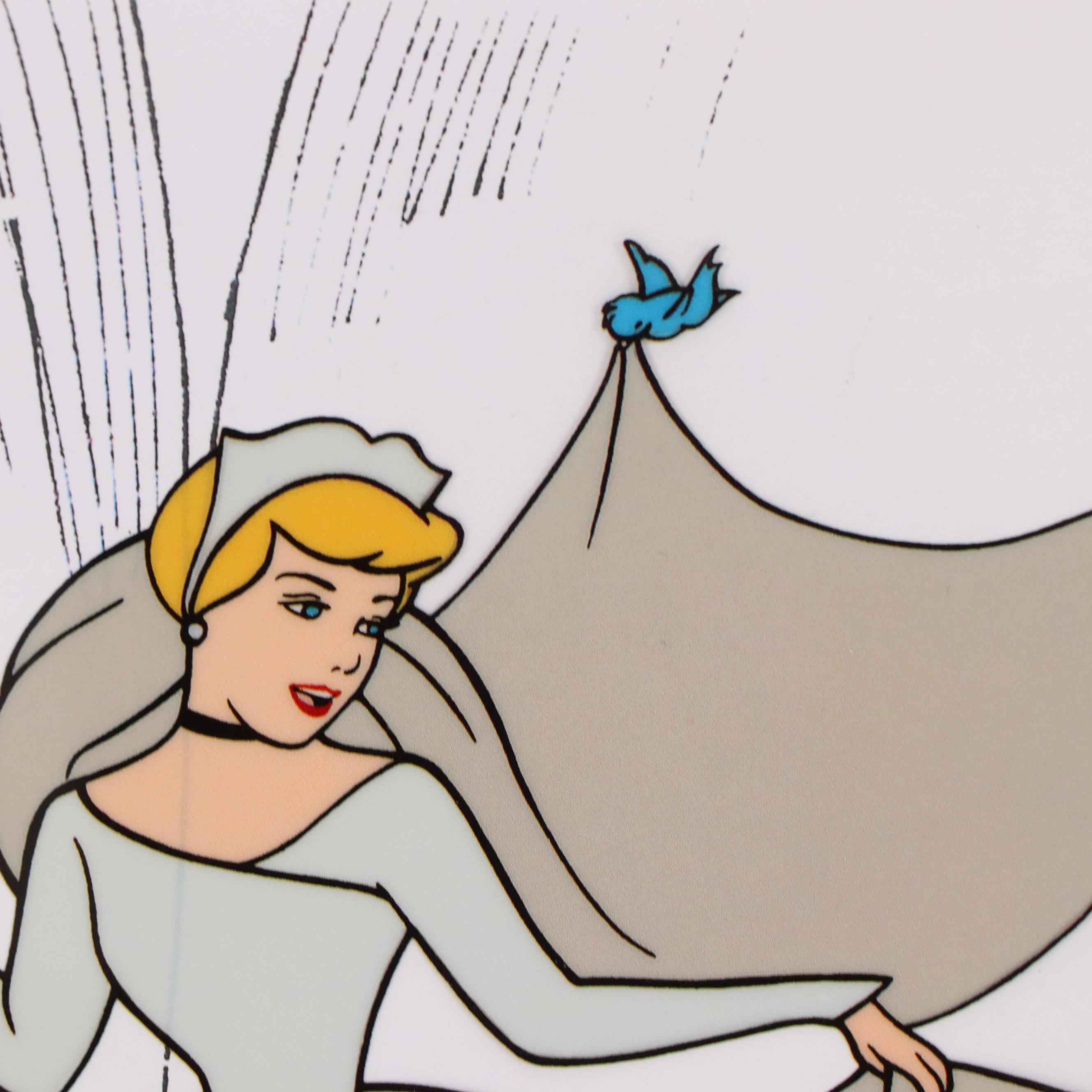 Walt Disney Company Limited Edition Animation Cel from "Cinderella," 1950