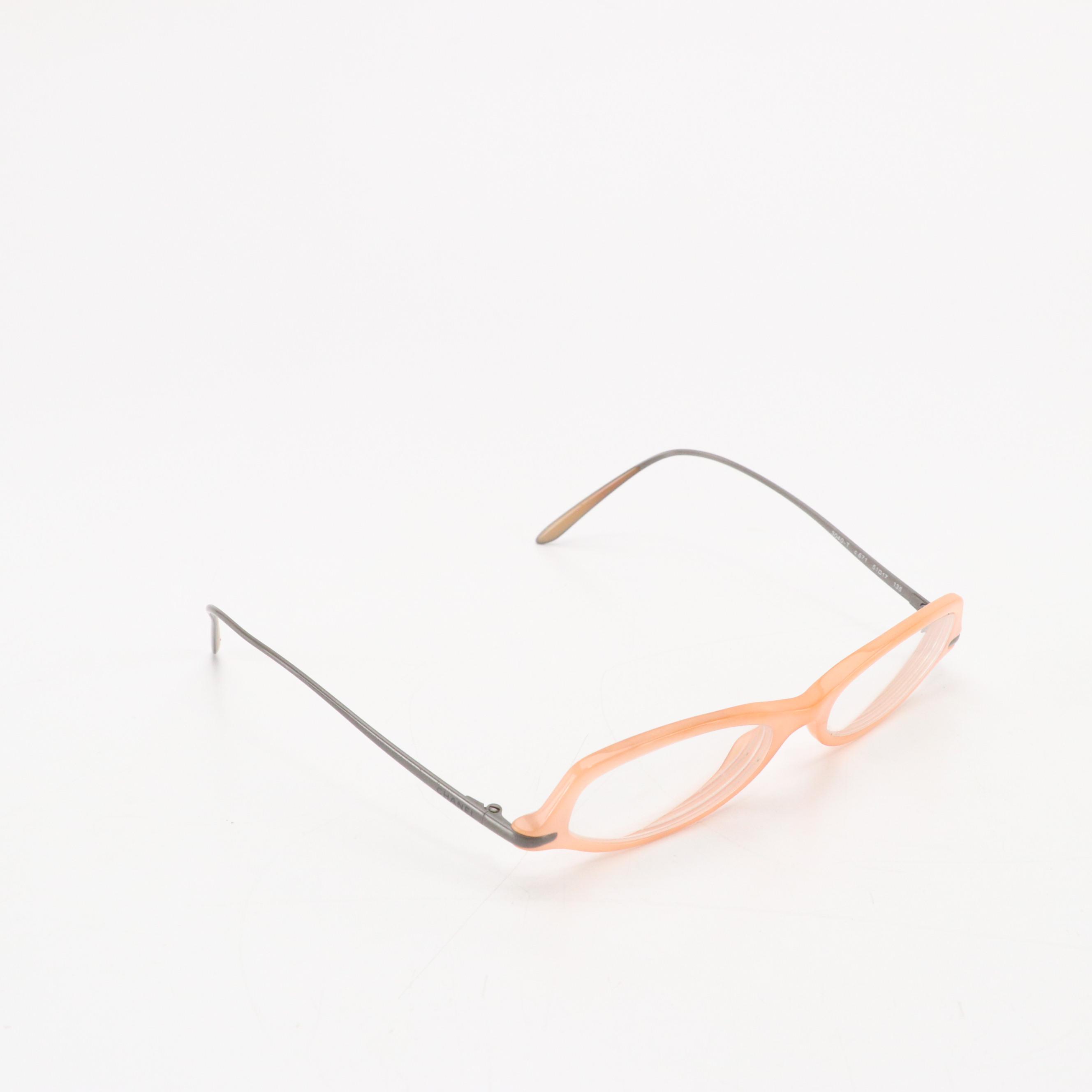 Chanel 3040-T c.671 Vintage Pink Oval Prescription Eyeglasses