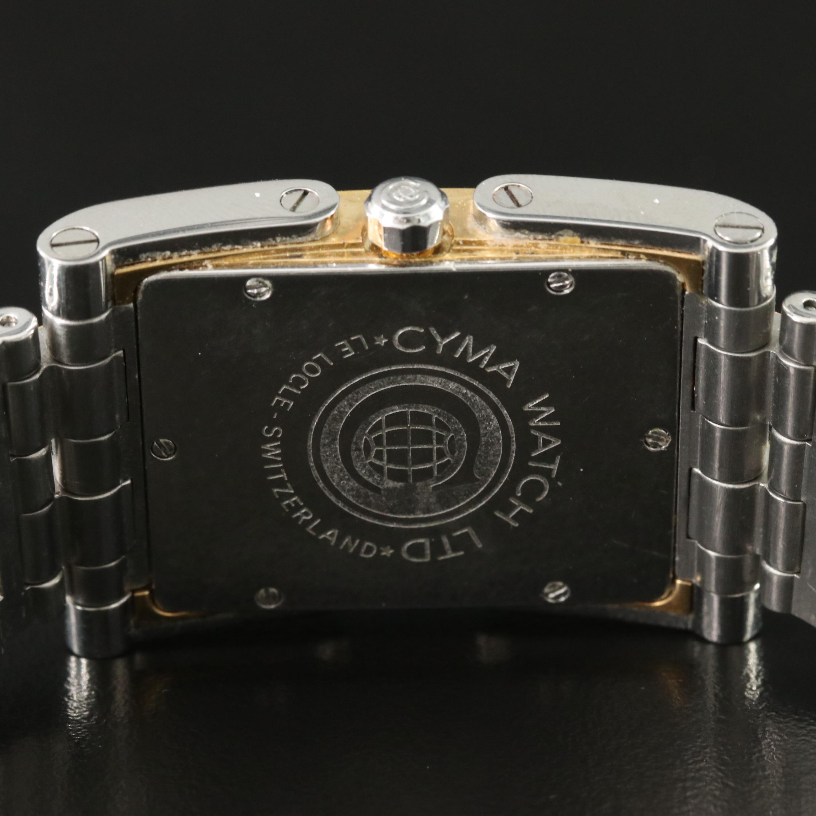 Cyma Imperium Gold-Plate & Steel Watch