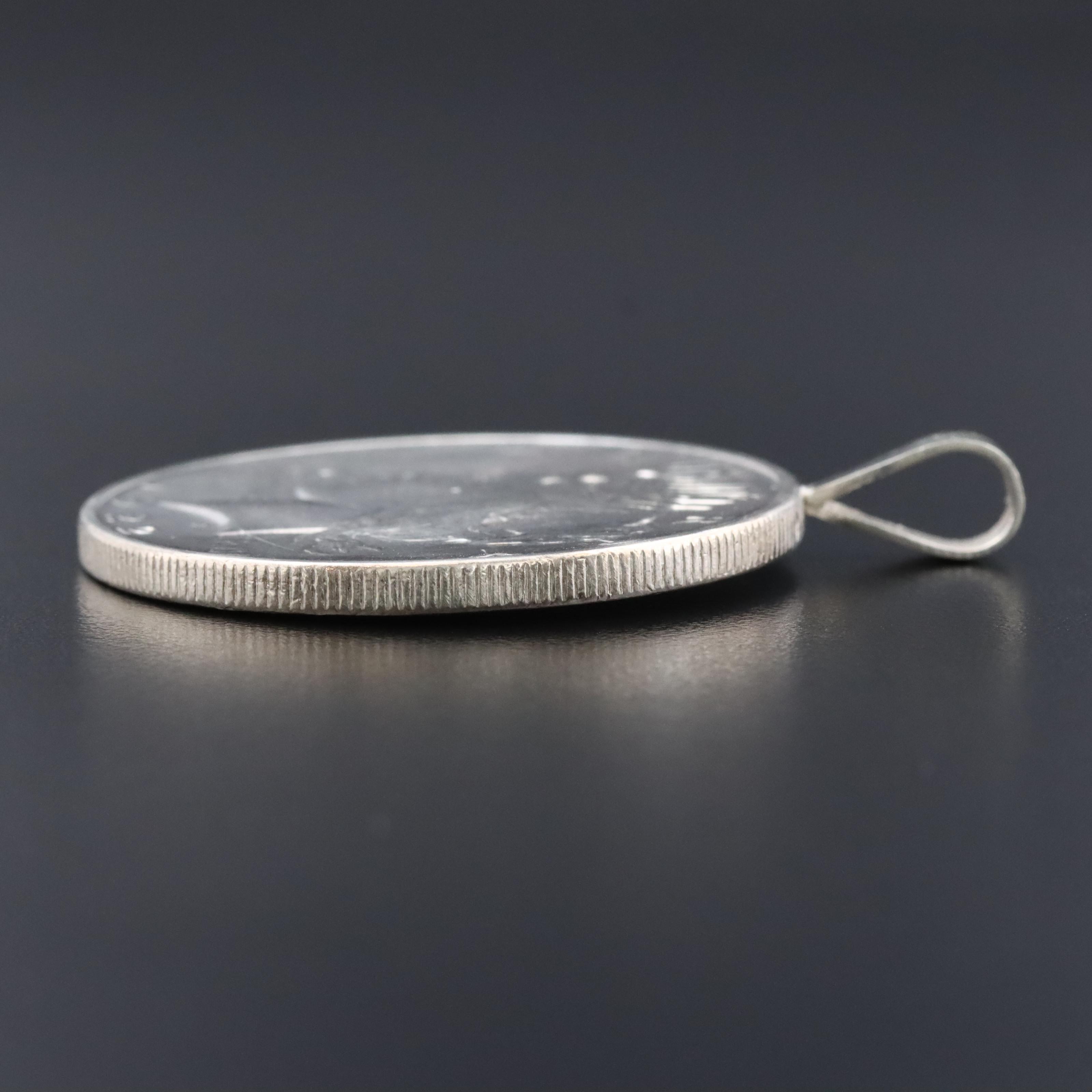 1922 Peace Silver Dollar Coin Pendant