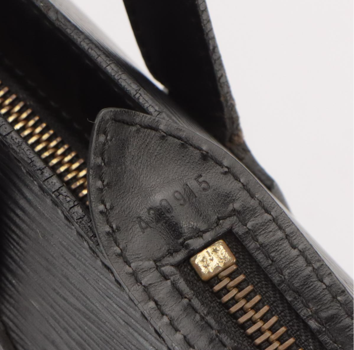 Louis Vuitton Saint Jacques GM in Black Epi/Smooth Leather