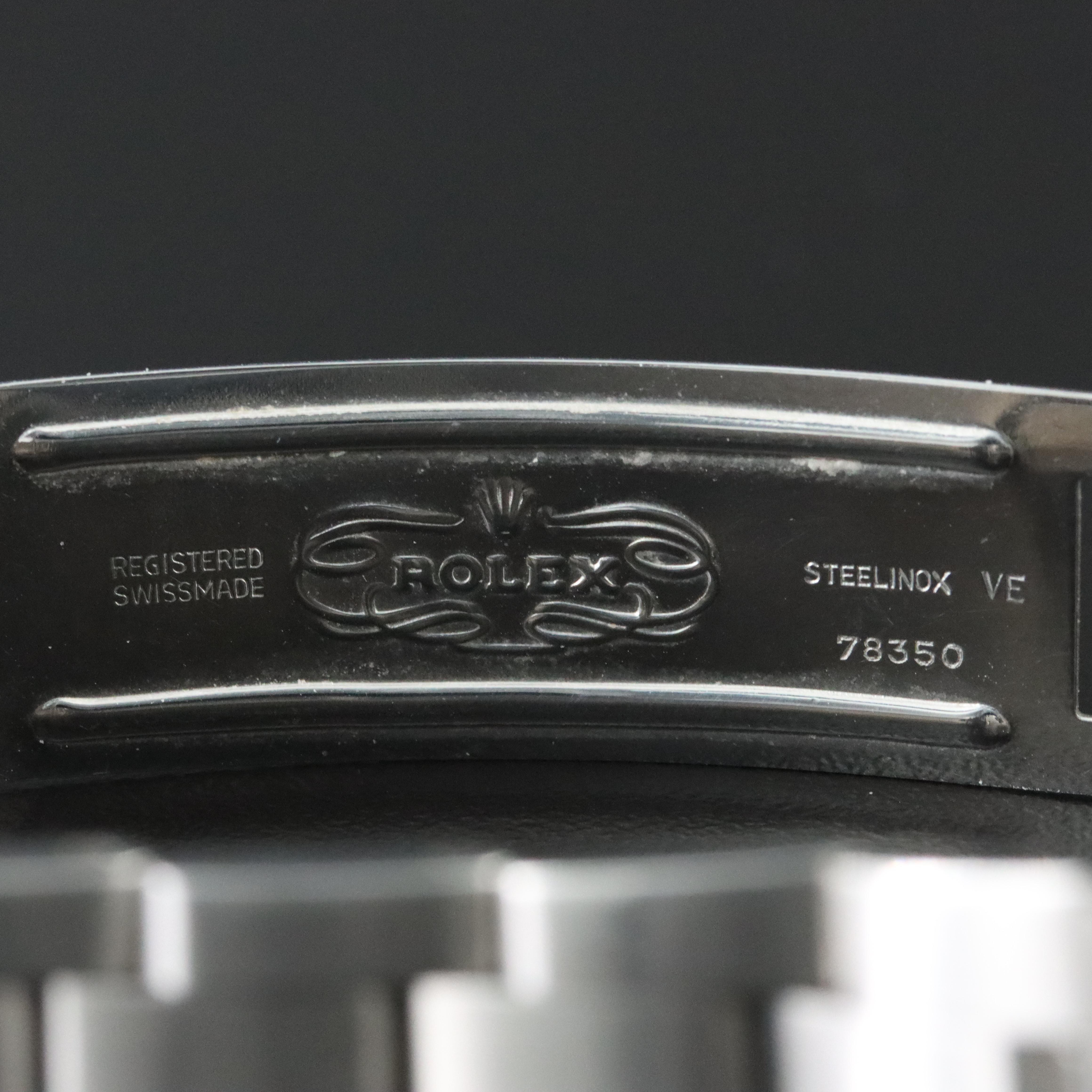 Rolex Stella Green Lacquer Enamel Dial Oysterdate 6694 Watch