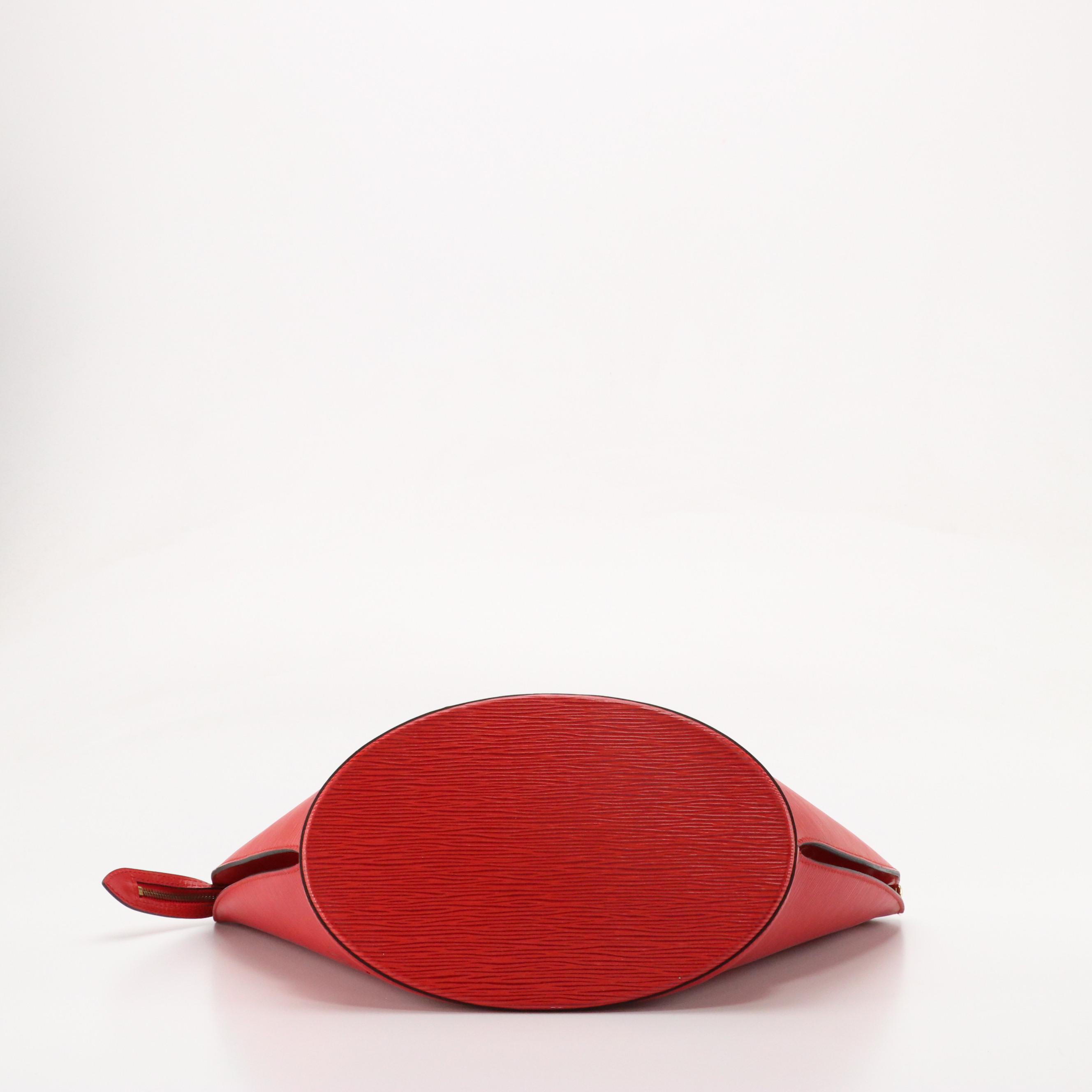 Louis Vuitton Saint Jacques GM in Castilian Red Epi/Smooth Leather