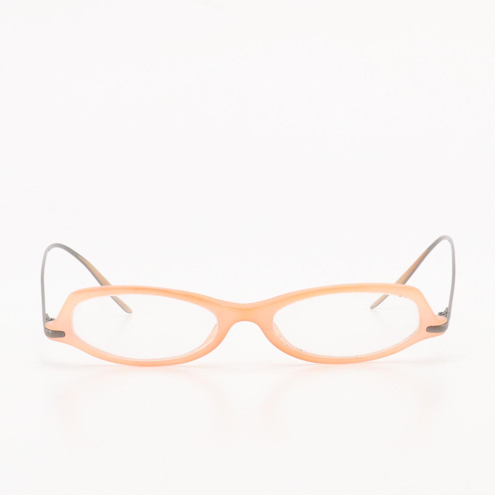 Chanel 3040-T c.671 Vintage Pink Oval Prescription Eyeglasses