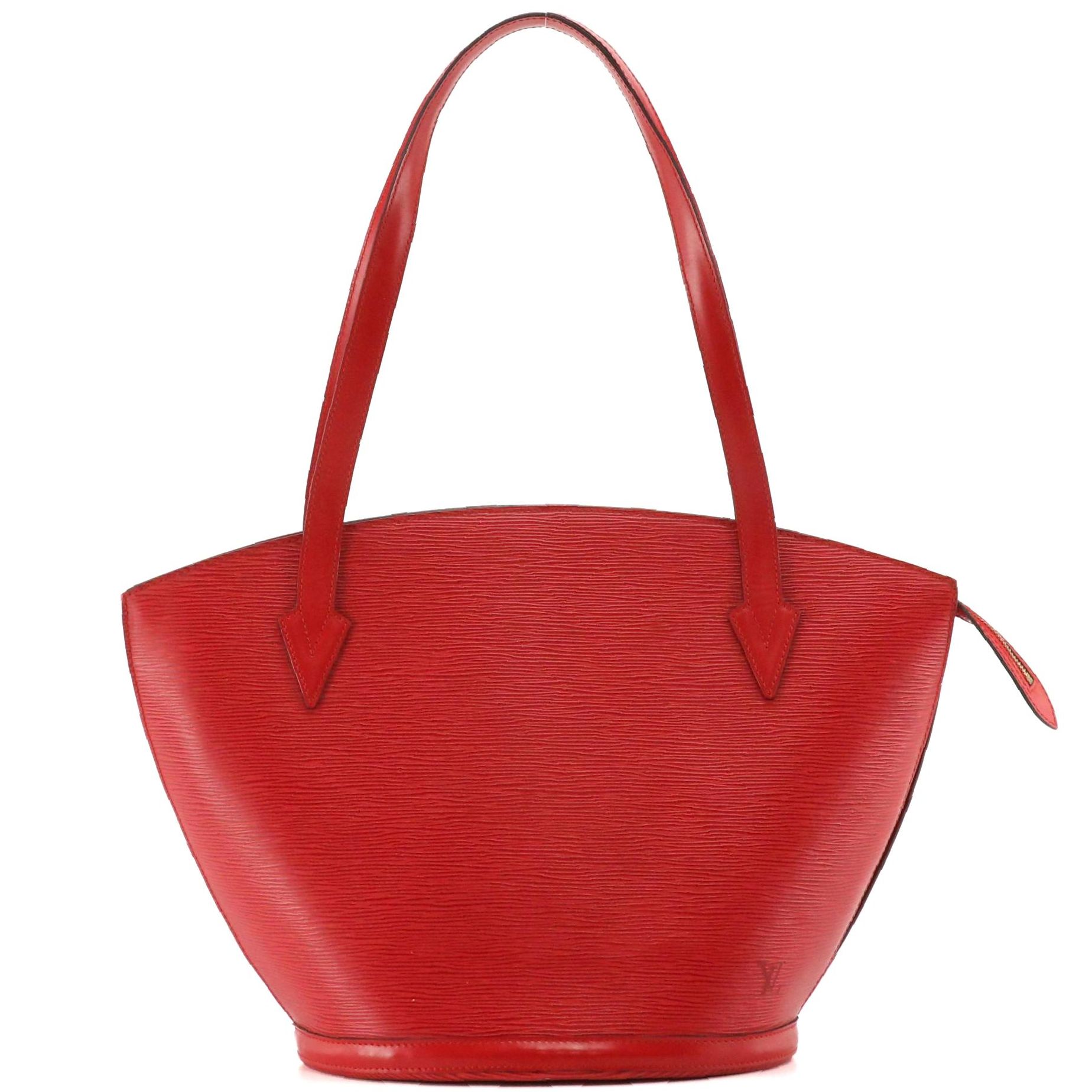 Louis Vuitton Saint Jacques GM in Castilian Red Epi/Smooth Leather