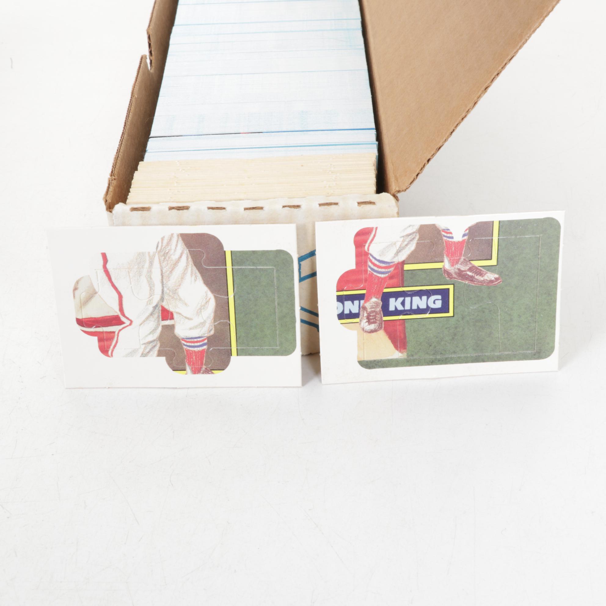 Fleer & Donruss Baseball Card Collection with Original Boxes, 1986-1988