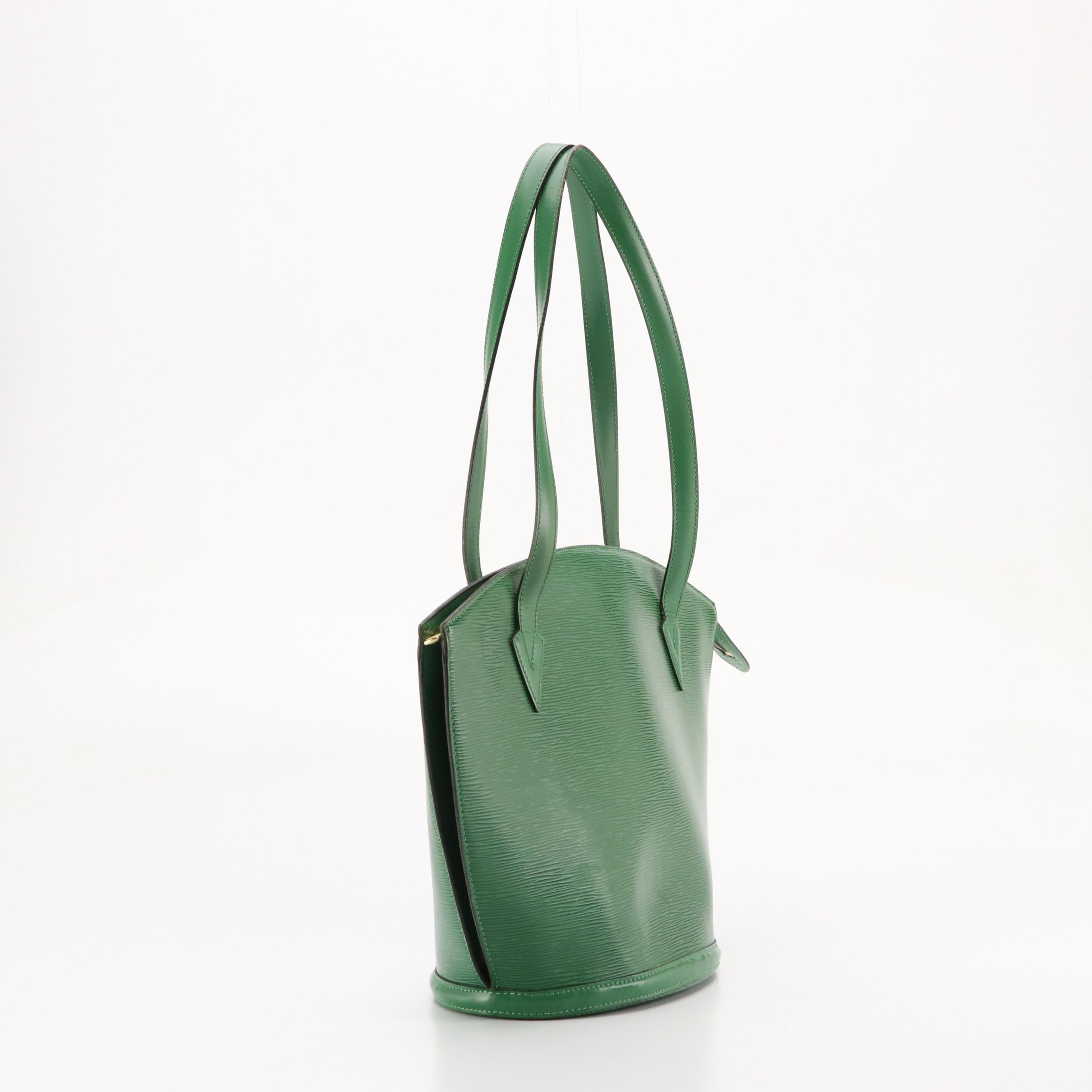 Louis Vuitton Saint Jacques GM in Borneo Green Epi/Smooth Leather