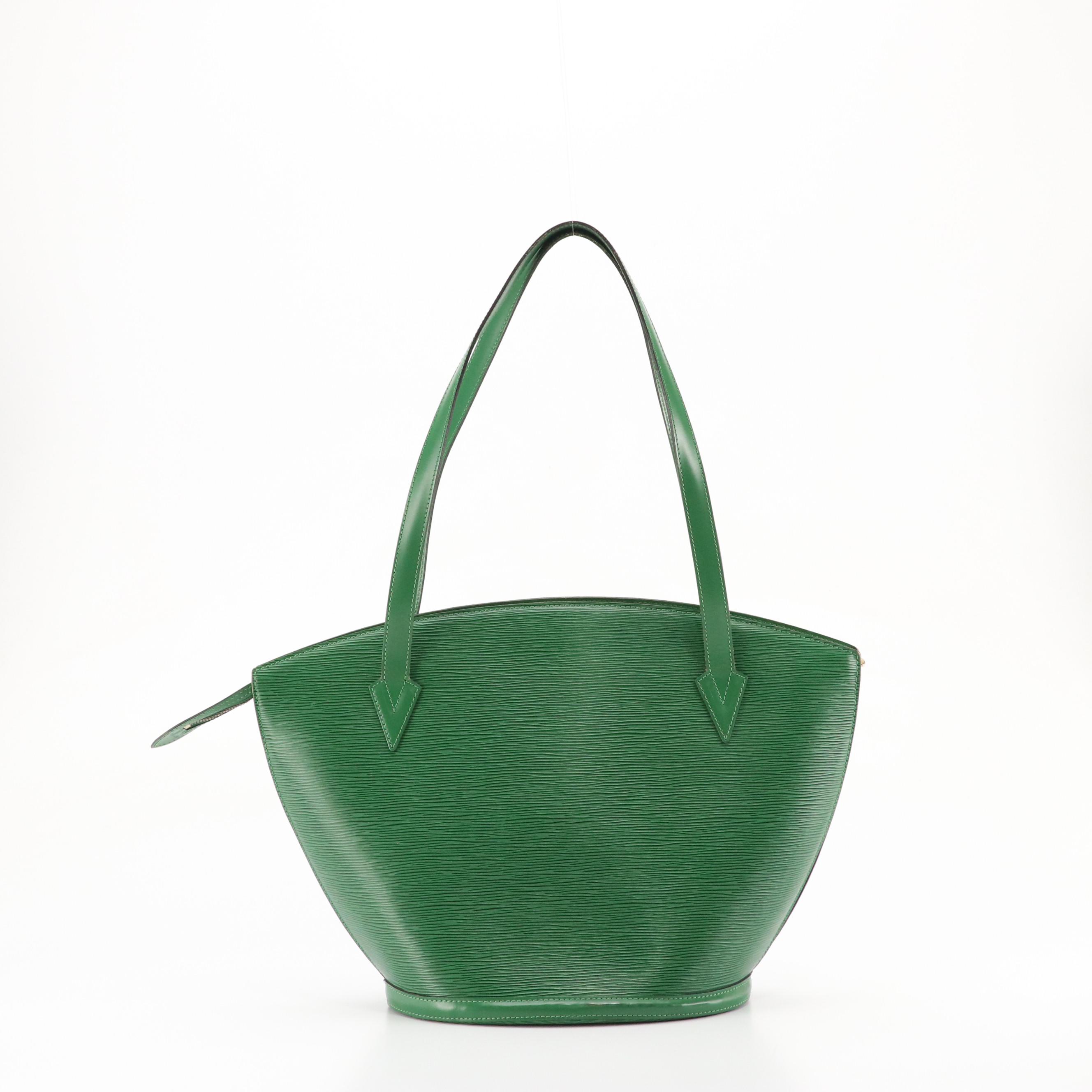 Louis Vuitton Saint Jacques GM in Borneo Green Epi/Smooth Leather